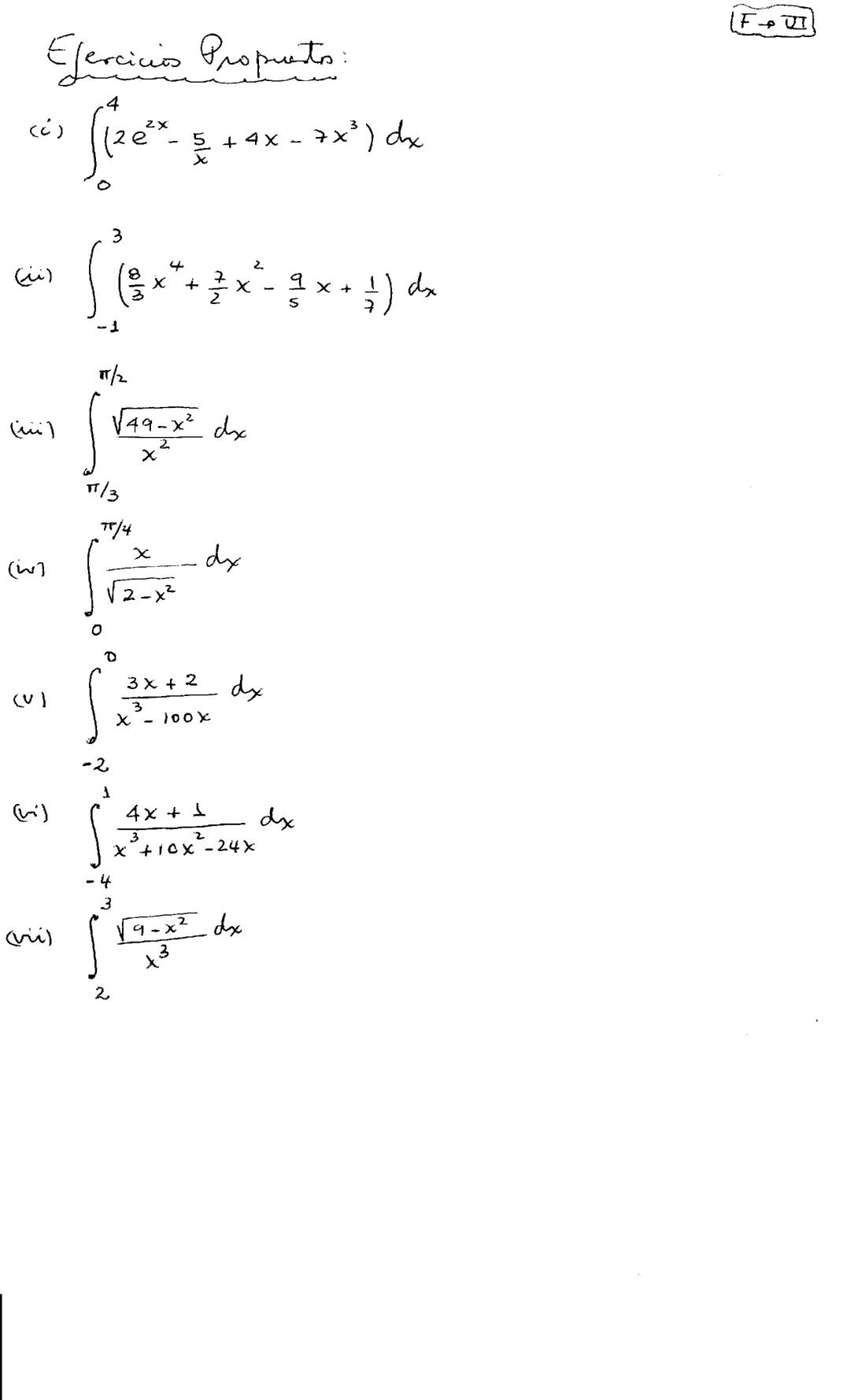 ## Guia de Cálculo Integral
Fecha: Marzo 30 al 2 de abril del 2020
Tema: Integrales Definidas
Dada una función $f(x)$ y un intervalo $[a,