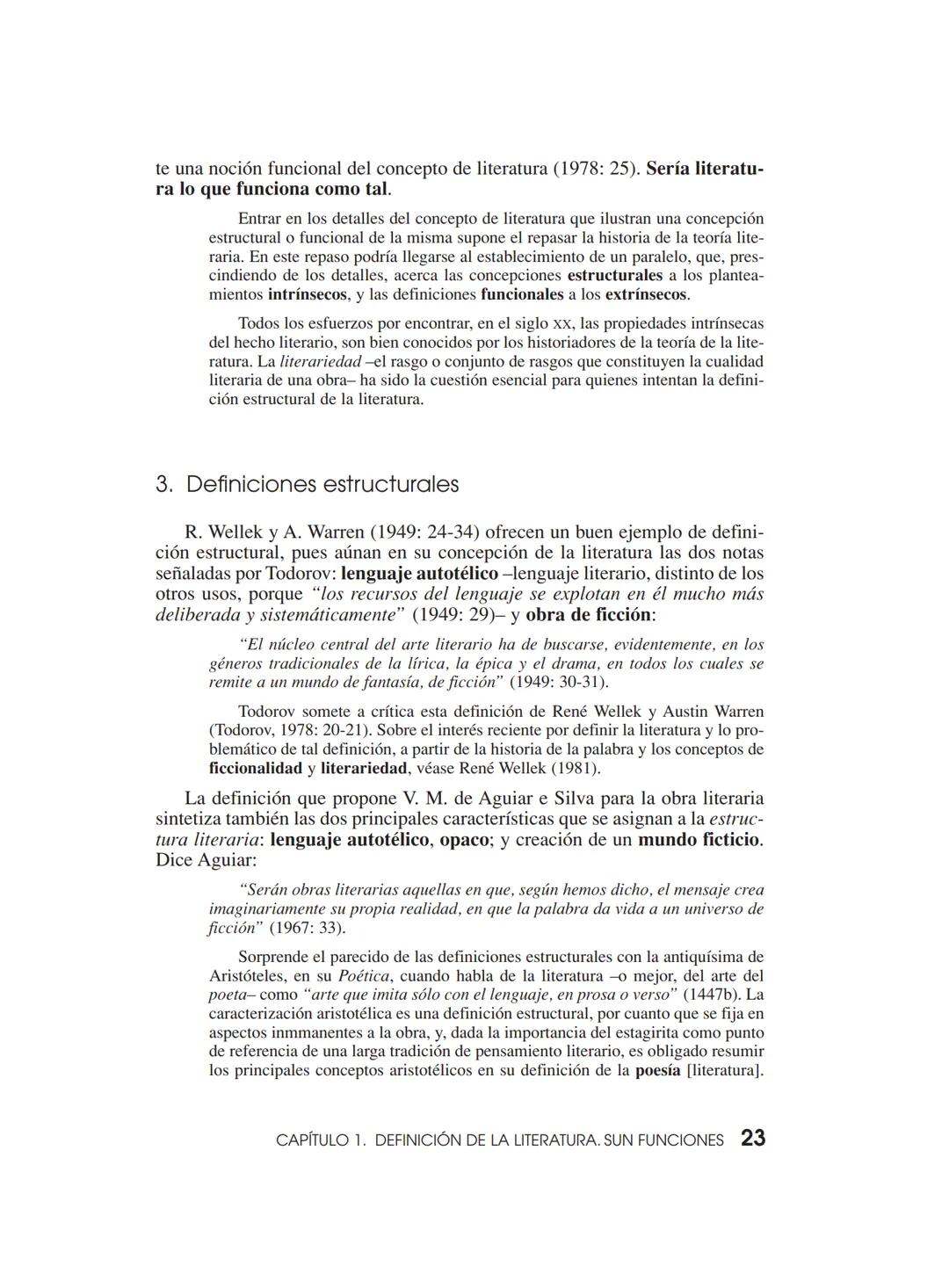 CAPÍTULO 1
Definición de la literatura.
Sus funciones
1. DEFINICIÓN DE LA LITERATURA
1. Polisemia del término "literatura"
La misma palabra