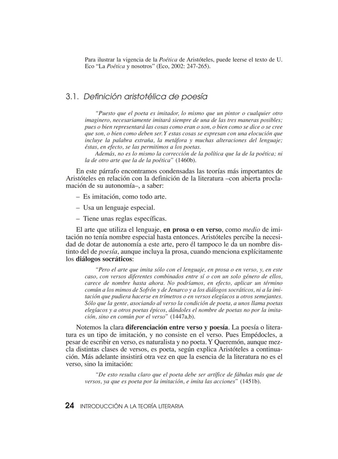 CAPÍTULO 1
Definición de la literatura.
Sus funciones
1. DEFINICIÓN DE LA LITERATURA
1. Polisemia del término "literatura"
La misma palabra