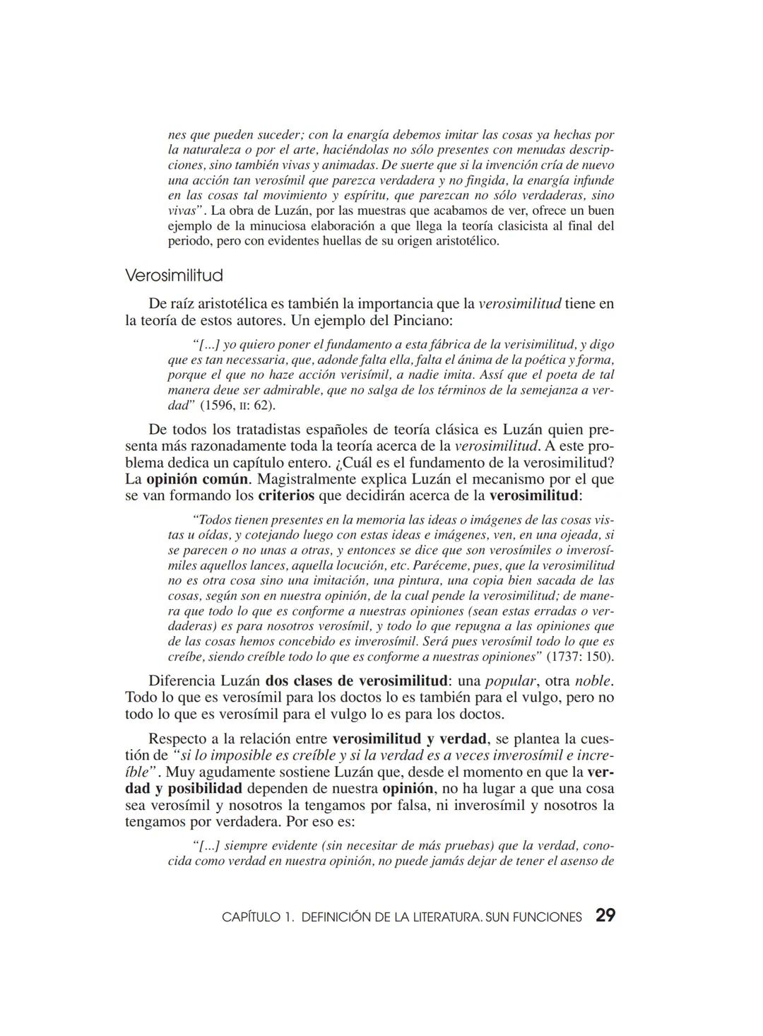 CAPÍTULO 1
Definición de la literatura.
Sus funciones
1. DEFINICIÓN DE LA LITERATURA
1. Polisemia del término "literatura"
La misma palabra