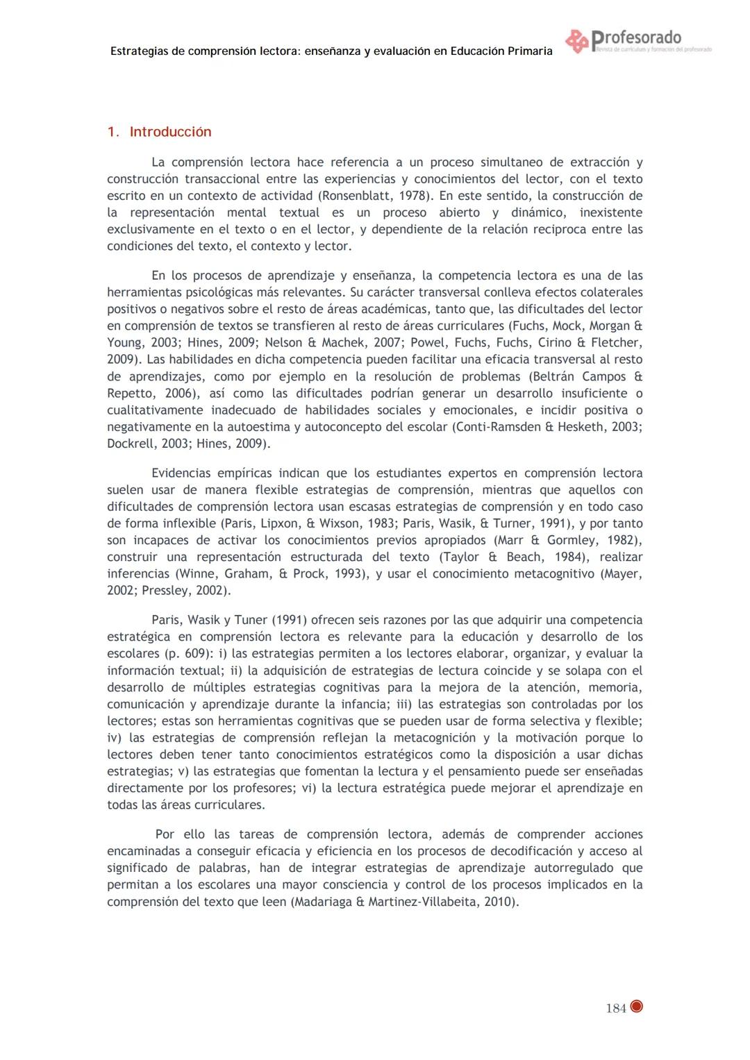 --- OCR Start ---
Profesorado
Revista de currículum y formación del profesorado
VOL. 16, N° 1 (enero-abril 2012)
ISSN 1138-414X (edición pap