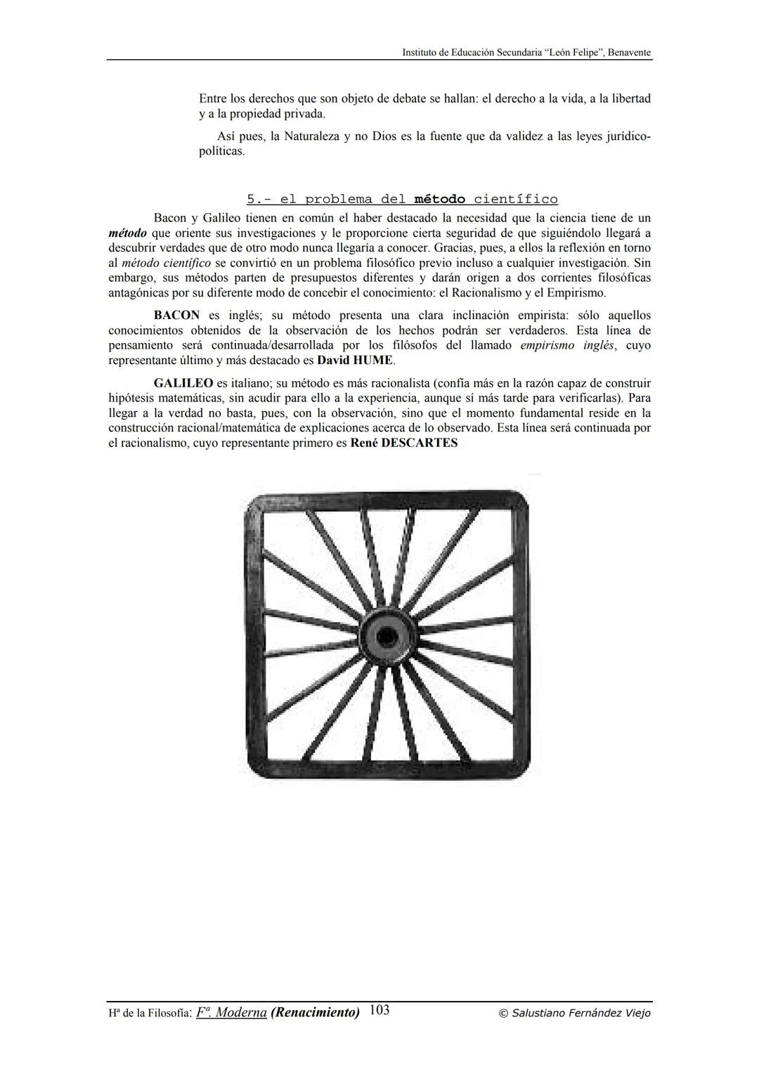 HISTORIA
DE LA
FILOSOFÍA
por Salustiano Fernández Viejo
► INSTITUTO DE EDUCACIÓN SECUNDARIA "LEÓN FELIPE"
DE BENAVENTE
◆ DEPARTAMENTO DE FIL