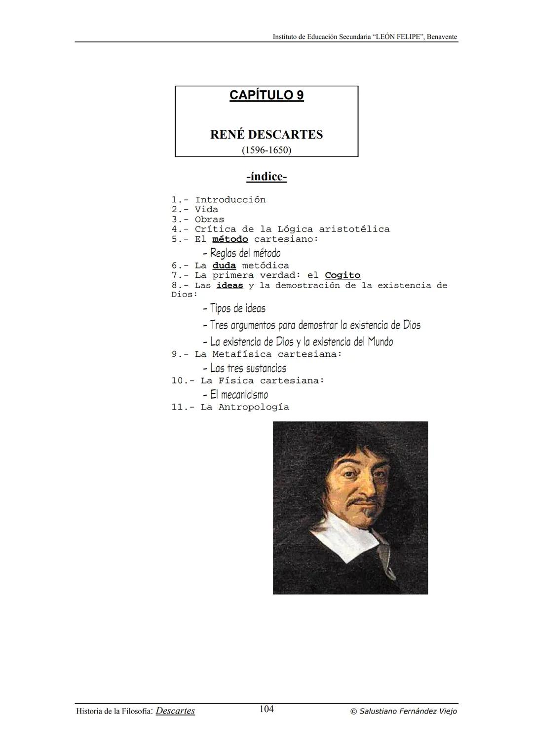 HISTORIA
DE LA
FILOSOFÍA
por Salustiano Fernández Viejo
► INSTITUTO DE EDUCACIÓN SECUNDARIA "LEÓN FELIPE"
DE BENAVENTE
◆ DEPARTAMENTO DE FIL