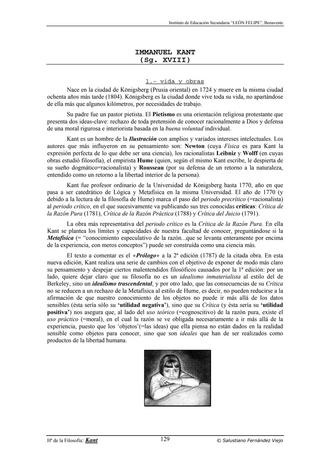 HISTORIA
DE LA
FILOSOFÍA
por Salustiano Fernández Viejo
► INSTITUTO DE EDUCACIÓN SECUNDARIA "LEÓN FELIPE"
DE BENAVENTE
◆ DEPARTAMENTO DE FIL