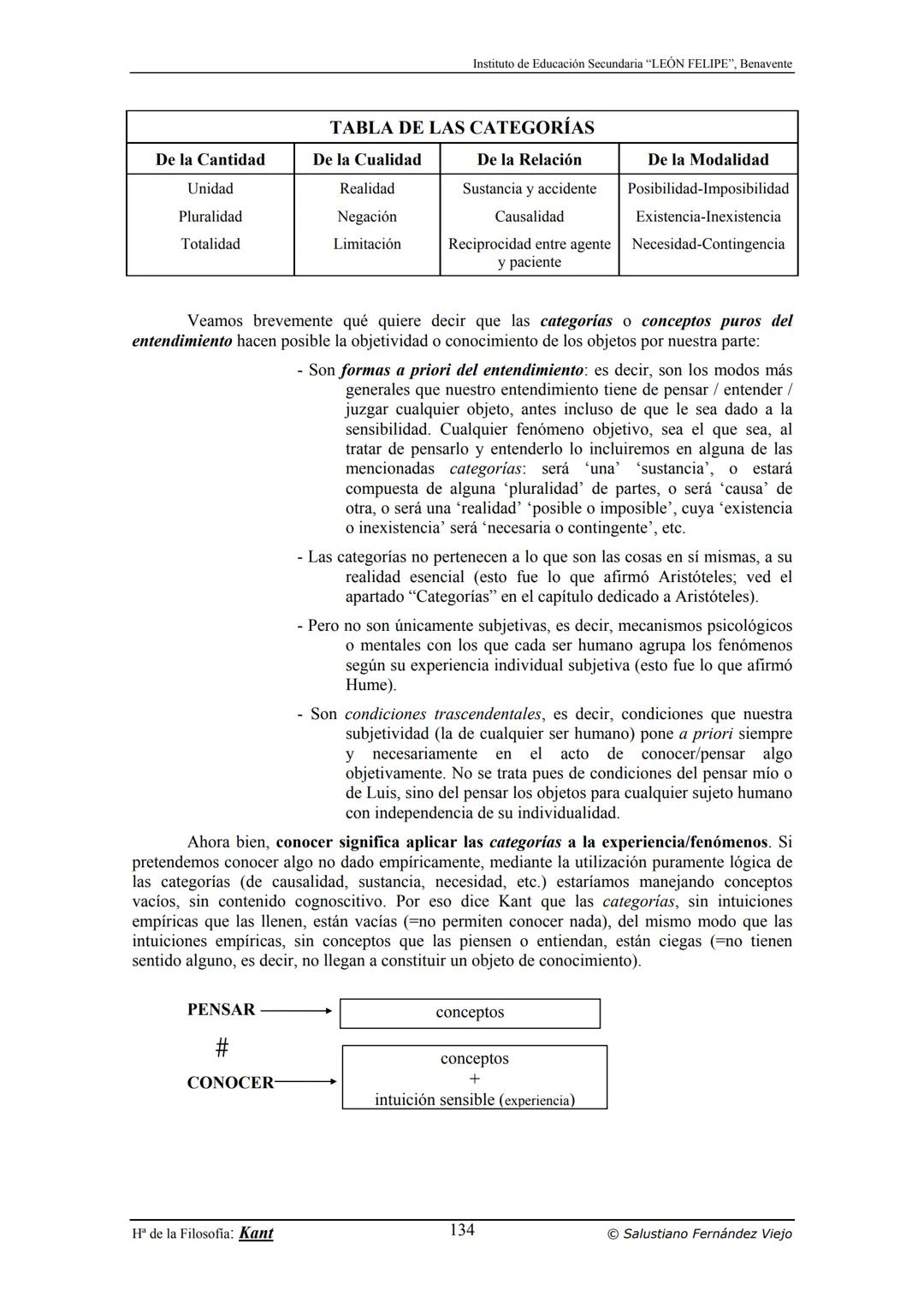 HISTORIA
DE LA
FILOSOFÍA
por Salustiano Fernández Viejo
► INSTITUTO DE EDUCACIÓN SECUNDARIA "LEÓN FELIPE"
DE BENAVENTE
◆ DEPARTAMENTO DE FIL