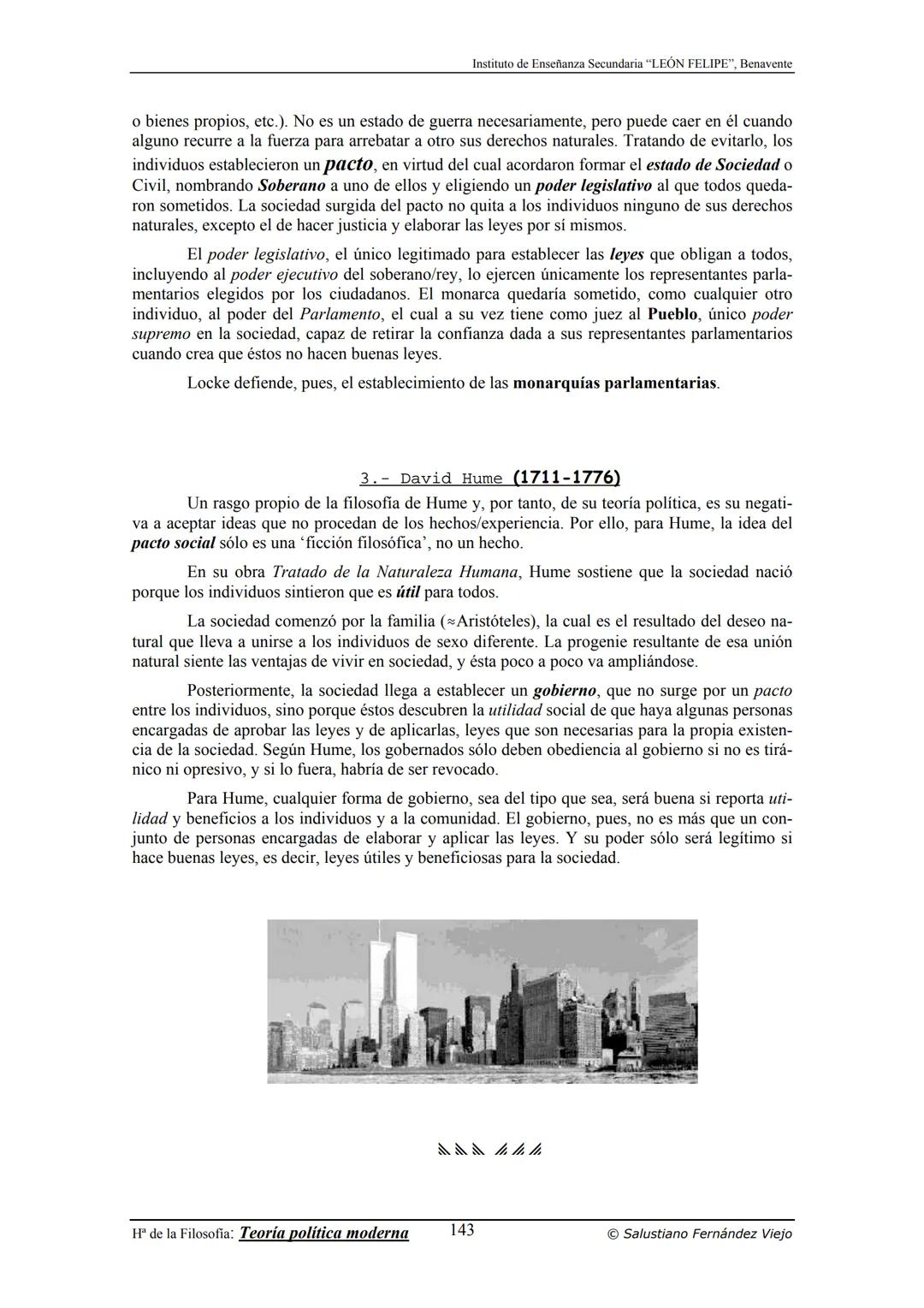 HISTORIA
DE LA
FILOSOFÍA
por Salustiano Fernández Viejo
► INSTITUTO DE EDUCACIÓN SECUNDARIA "LEÓN FELIPE"
DE BENAVENTE
◆ DEPARTAMENTO DE FIL
