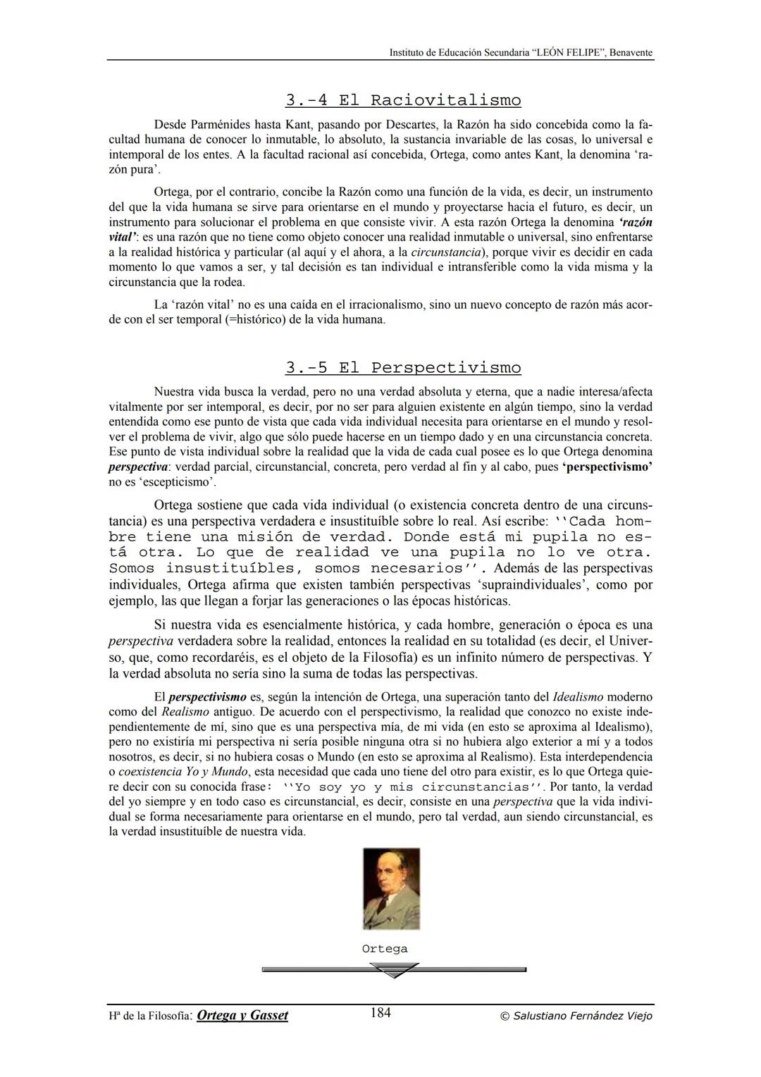 HISTORIA
DE LA
FILOSOFÍA
por Salustiano Fernández Viejo
► INSTITUTO DE EDUCACIÓN SECUNDARIA "LEÓN FELIPE"
DE BENAVENTE
◆ DEPARTAMENTO DE FIL