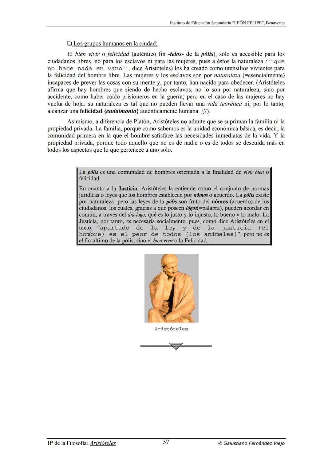 HISTORIA
DE LA
FILOSOFÍA
por Salustiano Fernández Viejo
► INSTITUTO DE EDUCACIÓN SECUNDARIA "LEÓN FELIPE"
DE BENAVENTE
◆ DEPARTAMENTO DE FIL