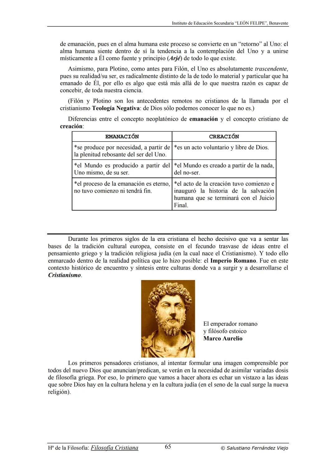 HISTORIA
DE LA
FILOSOFÍA
por Salustiano Fernández Viejo
► INSTITUTO DE EDUCACIÓN SECUNDARIA "LEÓN FELIPE"
DE BENAVENTE
◆ DEPARTAMENTO DE FIL