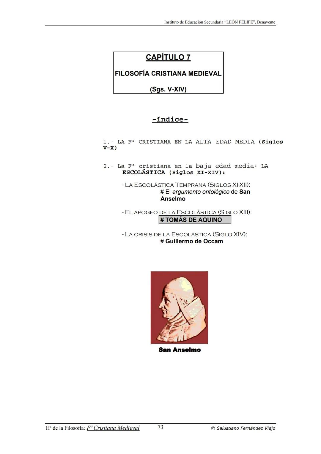 HISTORIA
DE LA
FILOSOFÍA
por Salustiano Fernández Viejo
► INSTITUTO DE EDUCACIÓN SECUNDARIA "LEÓN FELIPE"
DE BENAVENTE
◆ DEPARTAMENTO DE FIL