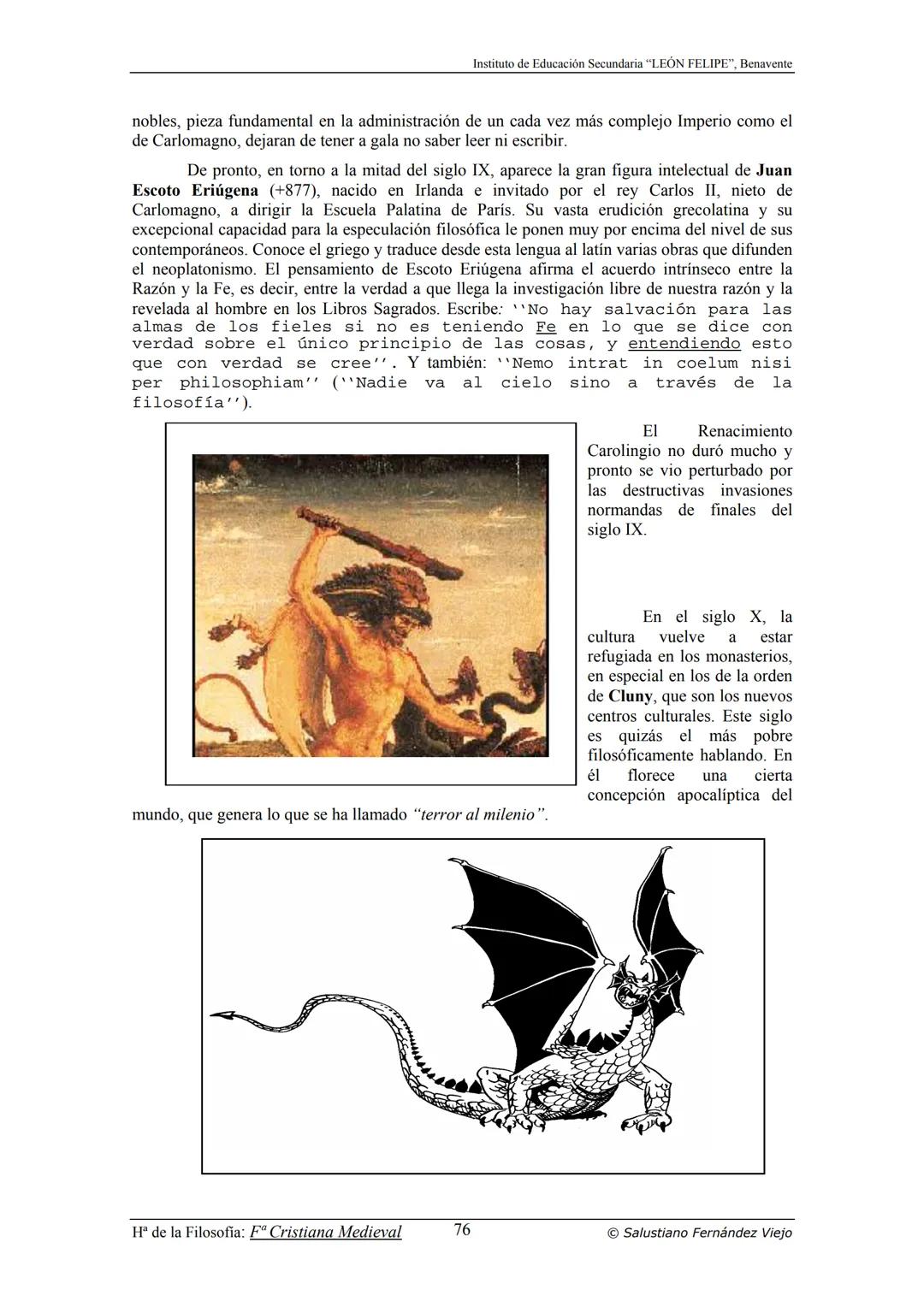 HISTORIA
DE LA
FILOSOFÍA
por Salustiano Fernández Viejo
► INSTITUTO DE EDUCACIÓN SECUNDARIA "LEÓN FELIPE"
DE BENAVENTE
◆ DEPARTAMENTO DE FIL