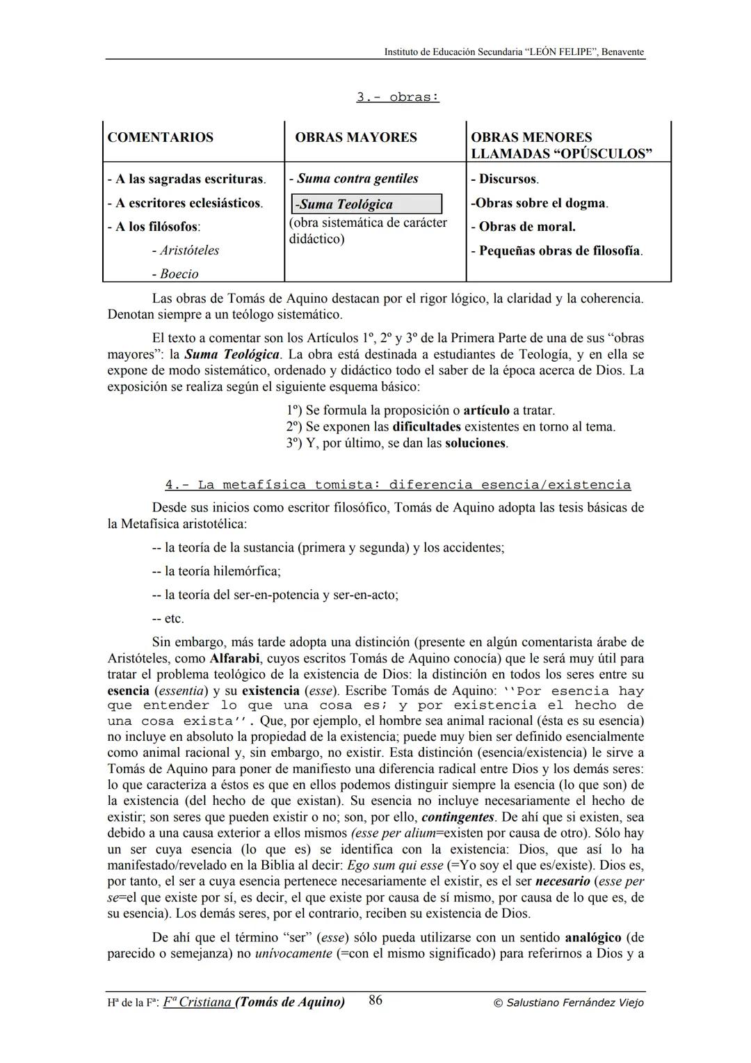 HISTORIA
DE LA
FILOSOFÍA
por Salustiano Fernández Viejo
► INSTITUTO DE EDUCACIÓN SECUNDARIA "LEÓN FELIPE"
DE BENAVENTE
◆ DEPARTAMENTO DE FIL