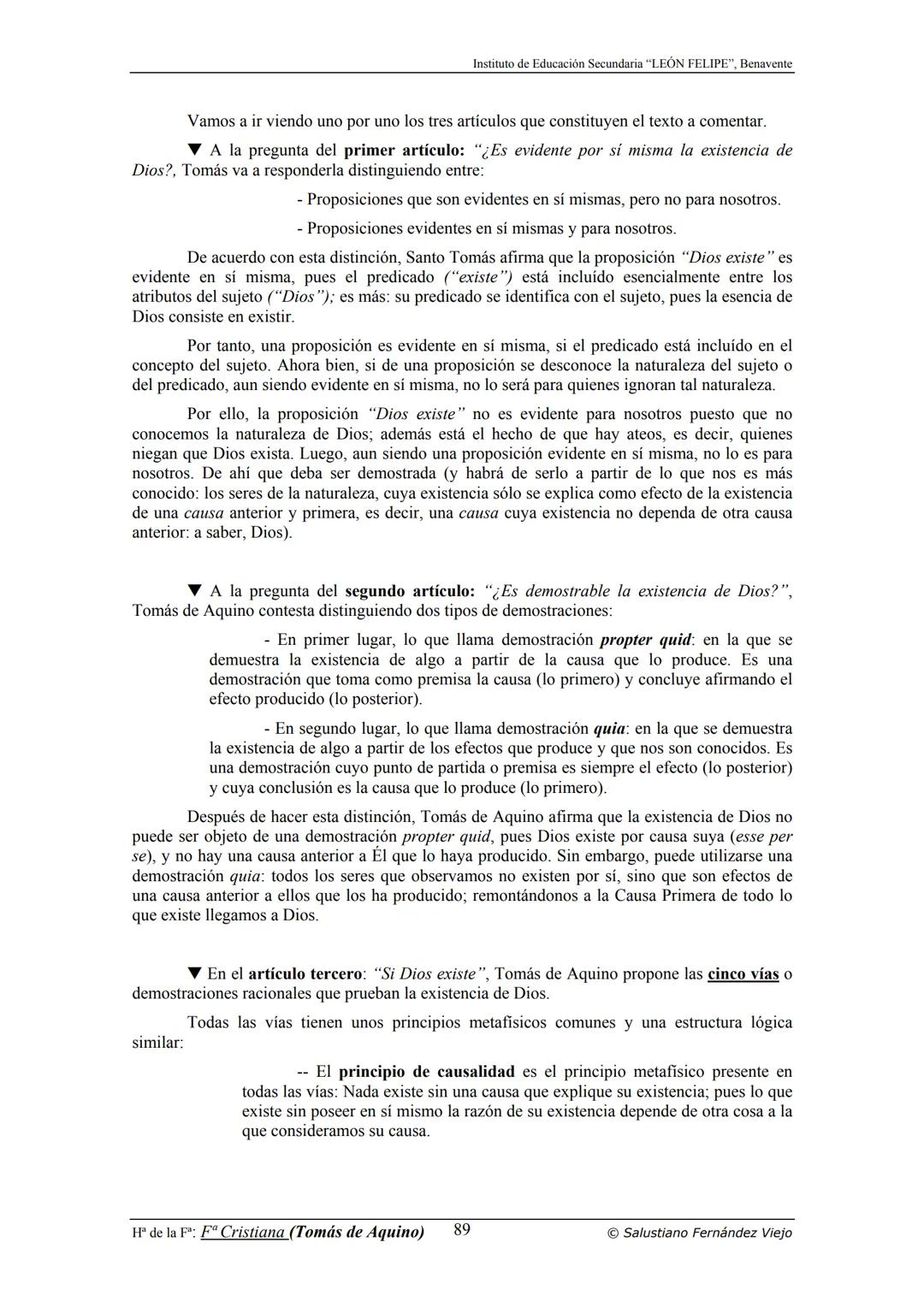 HISTORIA
DE LA
FILOSOFÍA
por Salustiano Fernández Viejo
► INSTITUTO DE EDUCACIÓN SECUNDARIA "LEÓN FELIPE"
DE BENAVENTE
◆ DEPARTAMENTO DE FIL