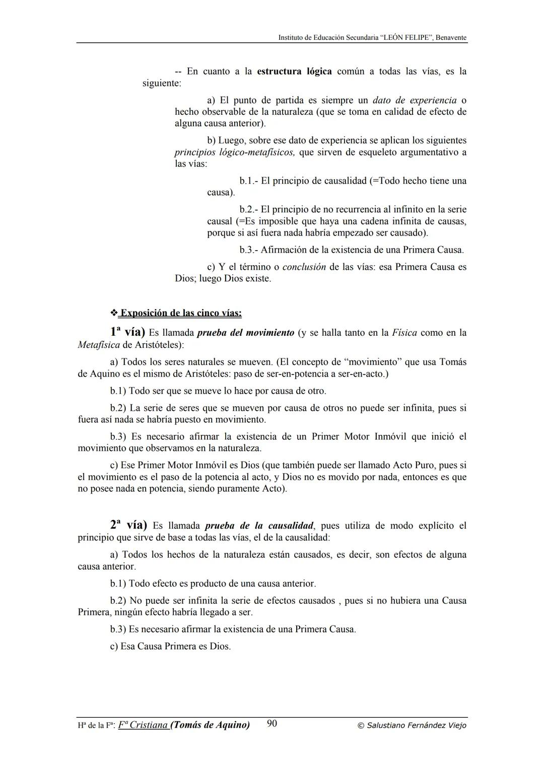 HISTORIA
DE LA
FILOSOFÍA
por Salustiano Fernández Viejo
► INSTITUTO DE EDUCACIÓN SECUNDARIA "LEÓN FELIPE"
DE BENAVENTE
◆ DEPARTAMENTO DE FIL