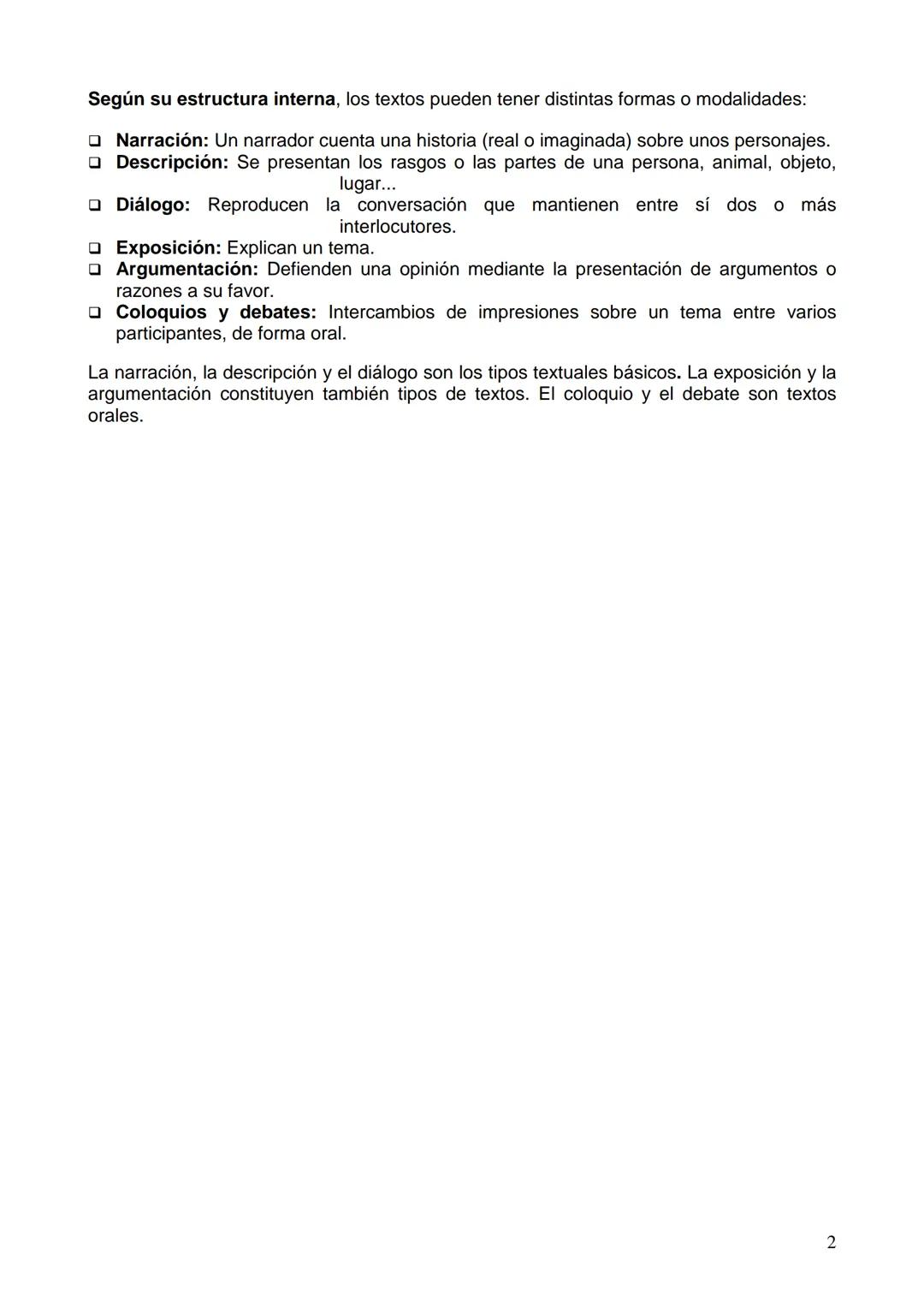 # TEMA 3:
# TIPOS DE TEXTOS TEMA 3: TIPOS DE TEXTOS
3.1. El texto. Definición.
3.2. Tipos de textos
3.2.1. Narración
3.2.2. Descripción
3.2
