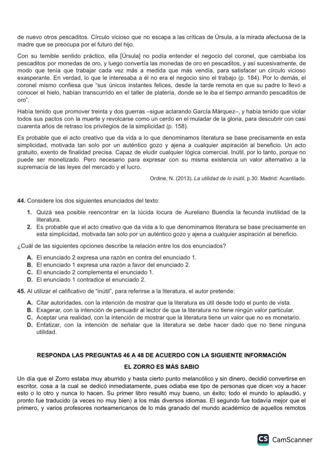 CDDA2024157397583000P1
00503595
icfes
ACM1
1008-0309-82122000
CC2024122934701
Examen
1 Saber 11°
PRIMERA SESIÓN
INDIVIDUALES icfes
26/30
821