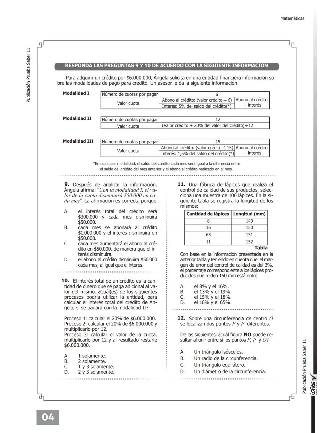 ```
KITE
66
UNIVERSATE.CO
PRUEBA DE
MATEMÁTICAS
HELLO
HELLO
HELLO
EL ORIGINA
38 AÑOS
DE EXPERIENCIA EN EDUCACIÓN
M
DESDE 1984
``` # PRUEBA D