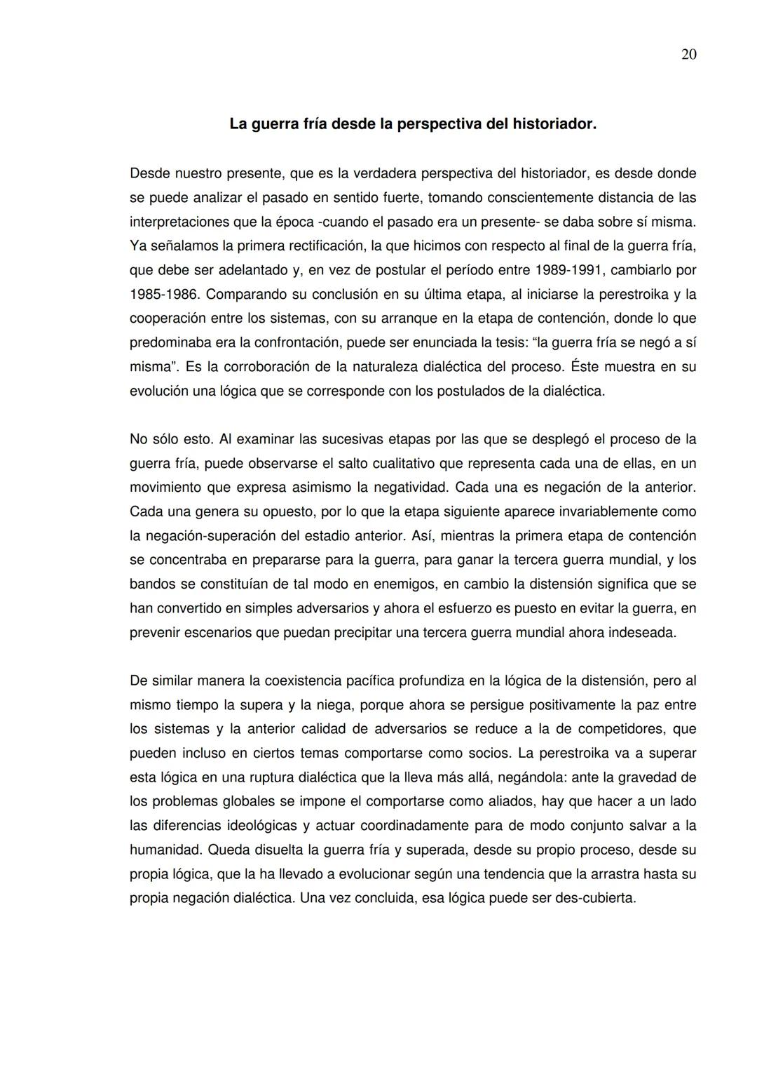 1
LA GUERRA FRÍA.
Breves apuntes para un debate.
Ricardo Ribera
El problema de la guerra fría se mantuvo en el debate durante la segunda