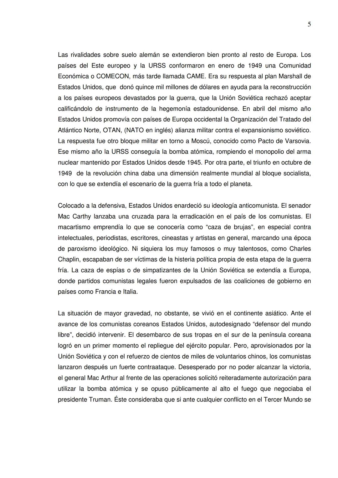 1
LA GUERRA FRÍA.
Breves apuntes para un debate.
Ricardo Ribera
El problema de la guerra fría se mantuvo en el debate durante la segunda