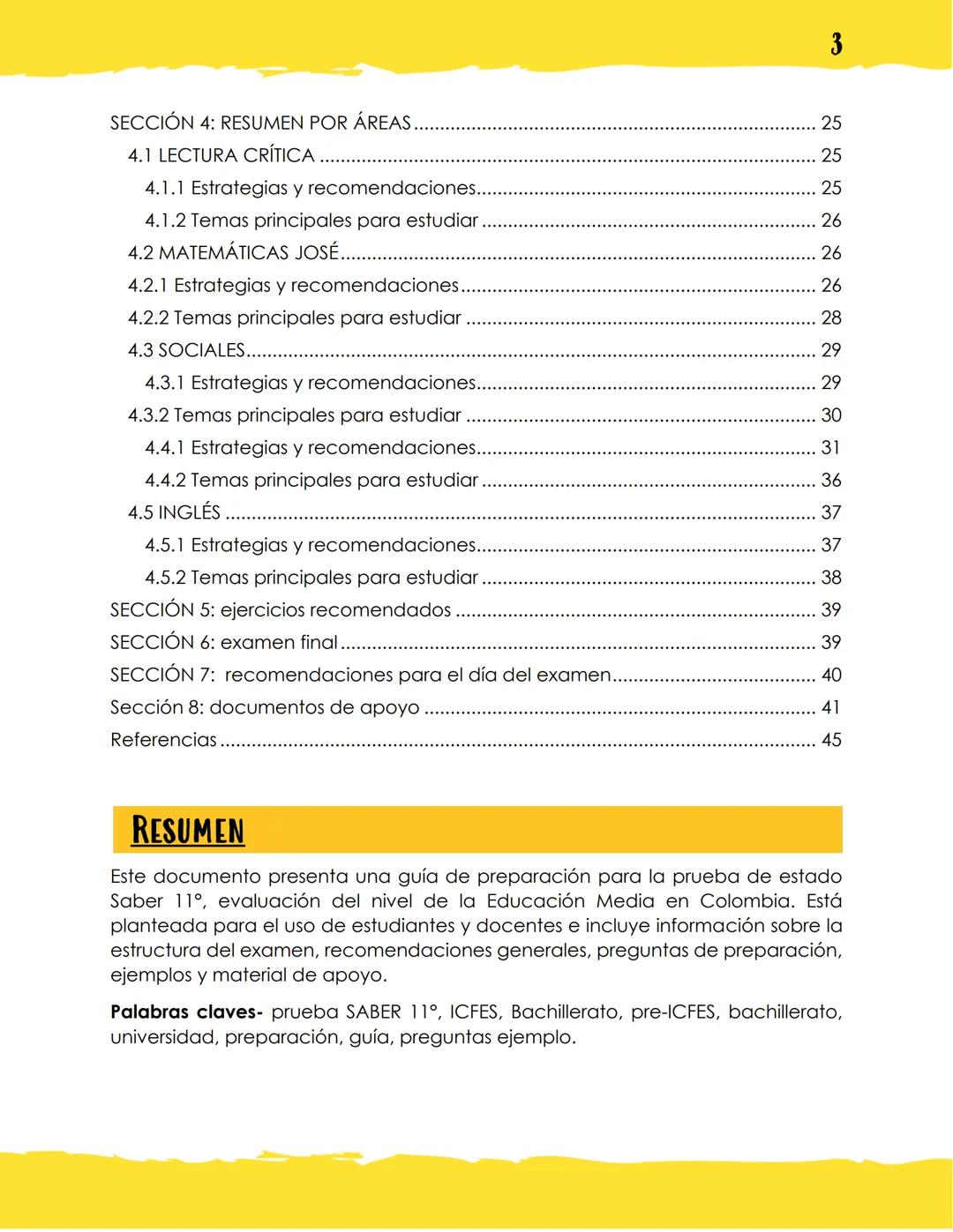GUÍA DE PREPARACIÓN
PRUEBA SABER 11°
ELABORADO POR:
Valentina Mendoza Zamora, estudiante de ingeniería
mecatrónica, contacto: vmendozazamora