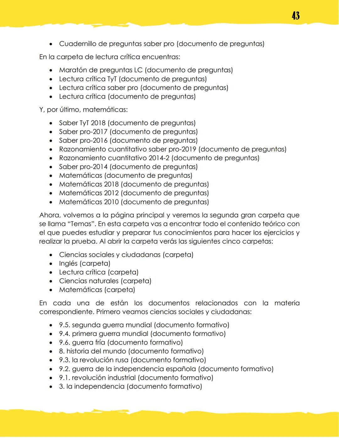 GUÍA DE PREPARACIÓN
PRUEBA SABER 11°
ELABORADO POR:
Valentina Mendoza Zamora, estudiante de ingeniería
mecatrónica, contacto: vmendozazamora