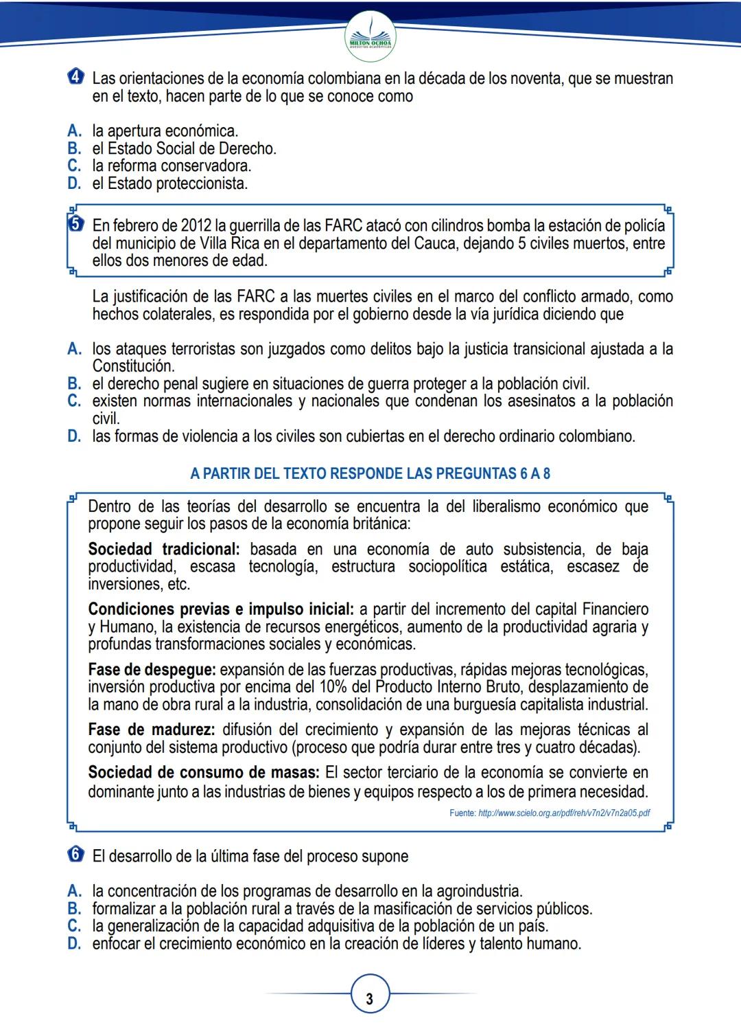 # DESCARGAS
GRADUADAS
Sociales y
Ciudadanas
--- GRADO ---
11
MILTON OCHOA
asesorias academicas A PARTIR DE LA GRÁFICA RESPONDE LAS PREGU