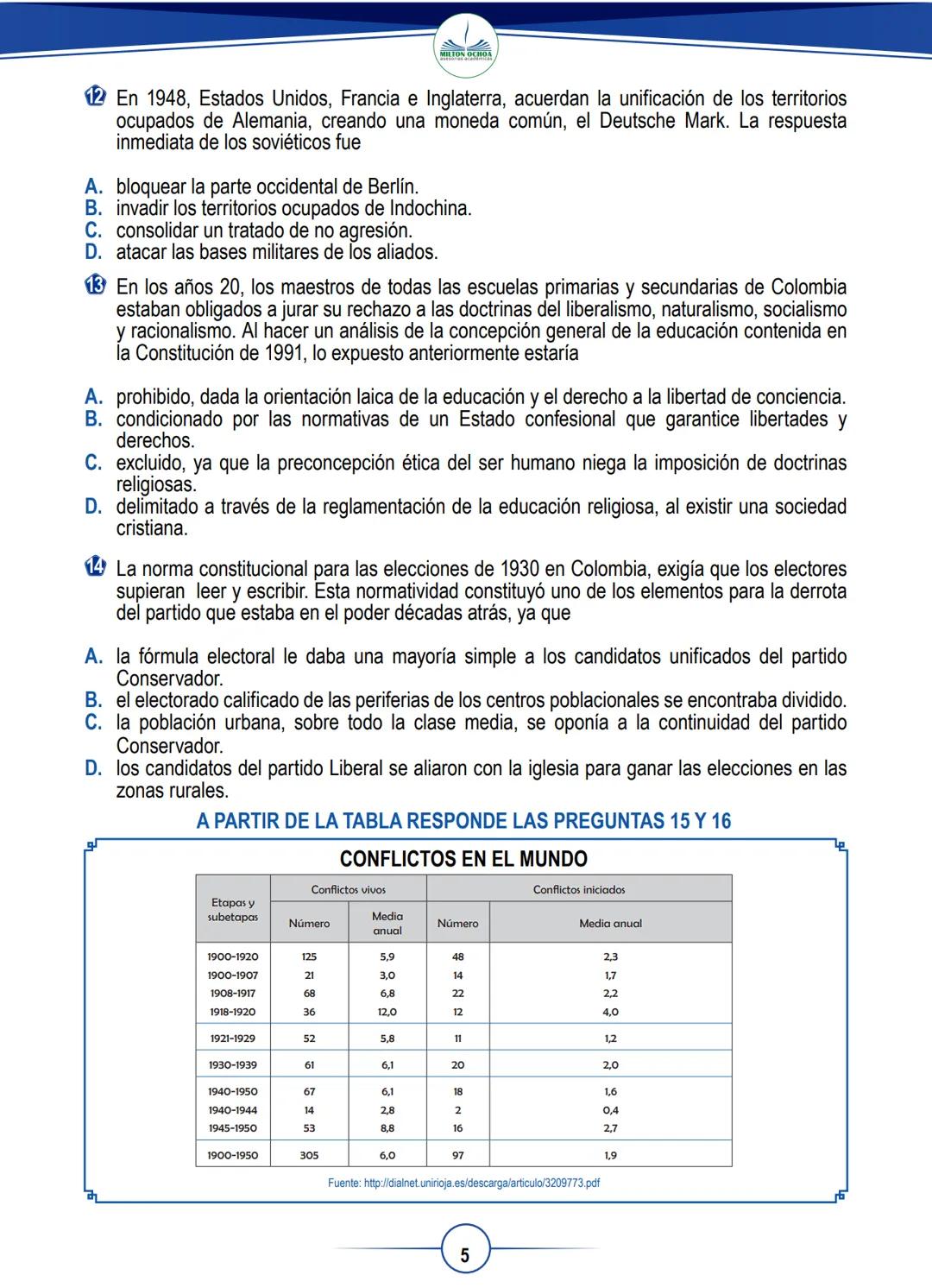 # DESCARGAS
GRADUADAS
Sociales y
Ciudadanas
--- GRADO ---
11
MILTON OCHOA
asesorias academicas A PARTIR DE LA GRÁFICA RESPONDE LAS PREGU