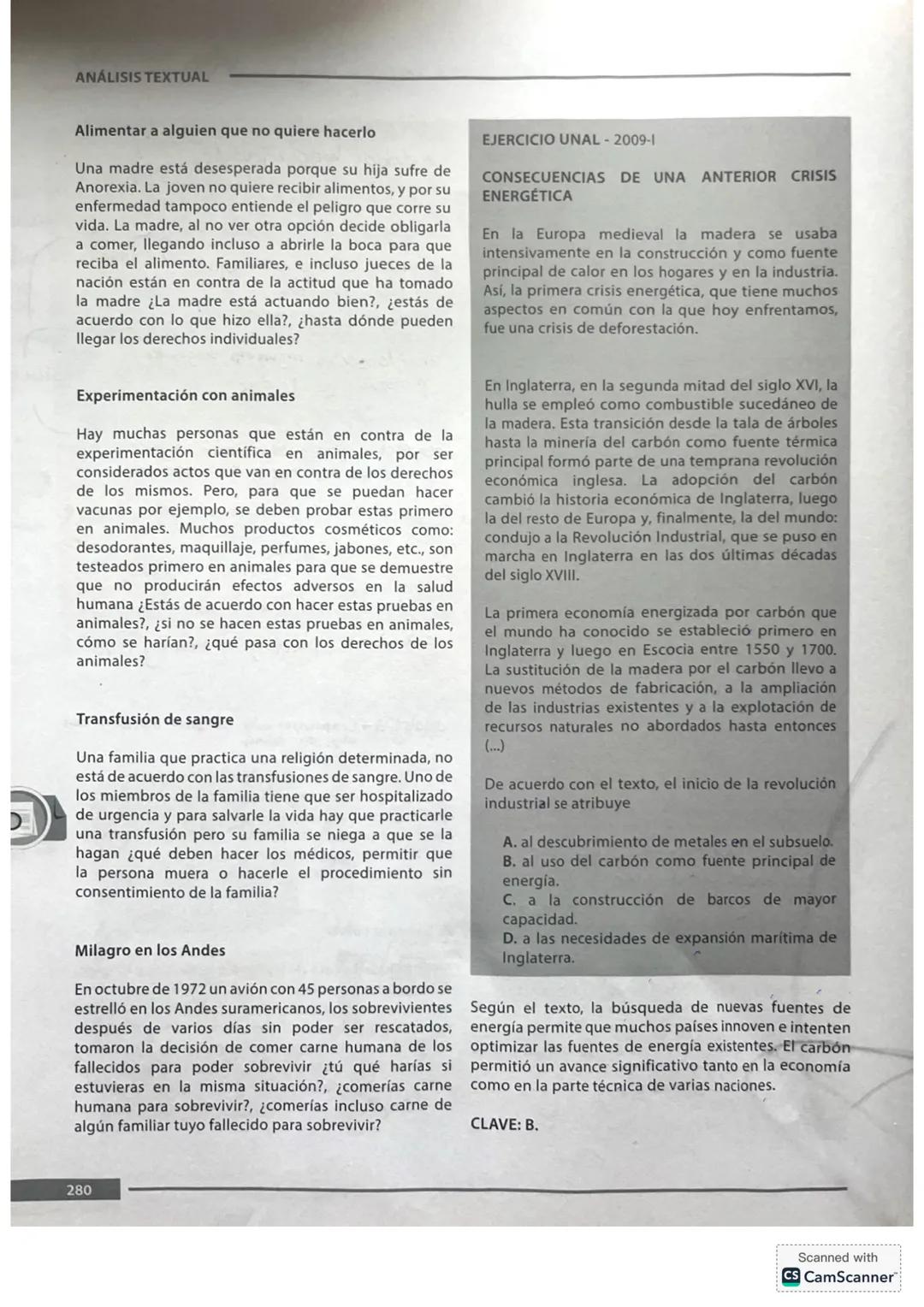 6. ANÁLISIS TEXTUAL
En el examen de admisión de la Universidad Nacional,
en el área de Análisis Textual, se presentan textos
accesibles a to