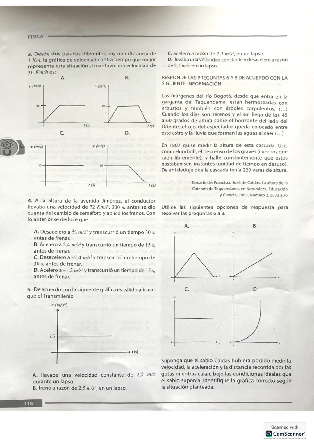 3. FÍSICA
La Física es una ciencia que ha evolucionado a través
del tiempo y que se ha consolidado como área pura,
separada de otras como l