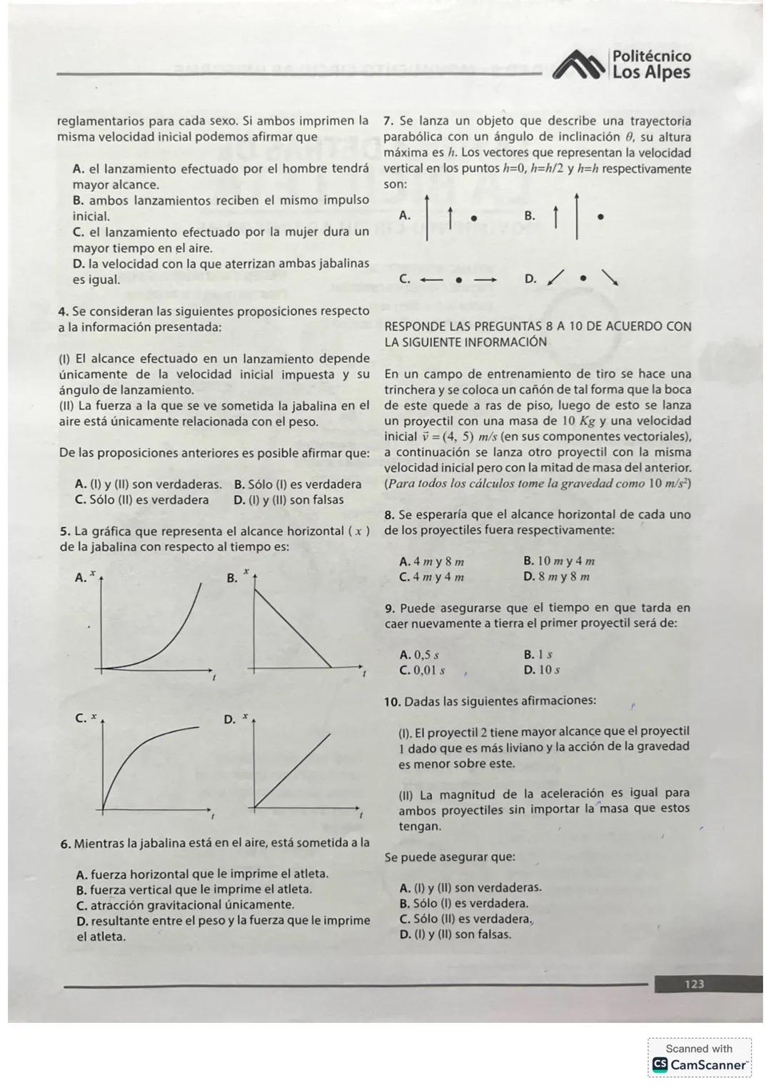 3. FÍSICA
La Física es una ciencia que ha evolucionado a través
del tiempo y que se ha consolidado como área pura,
separada de otras como l