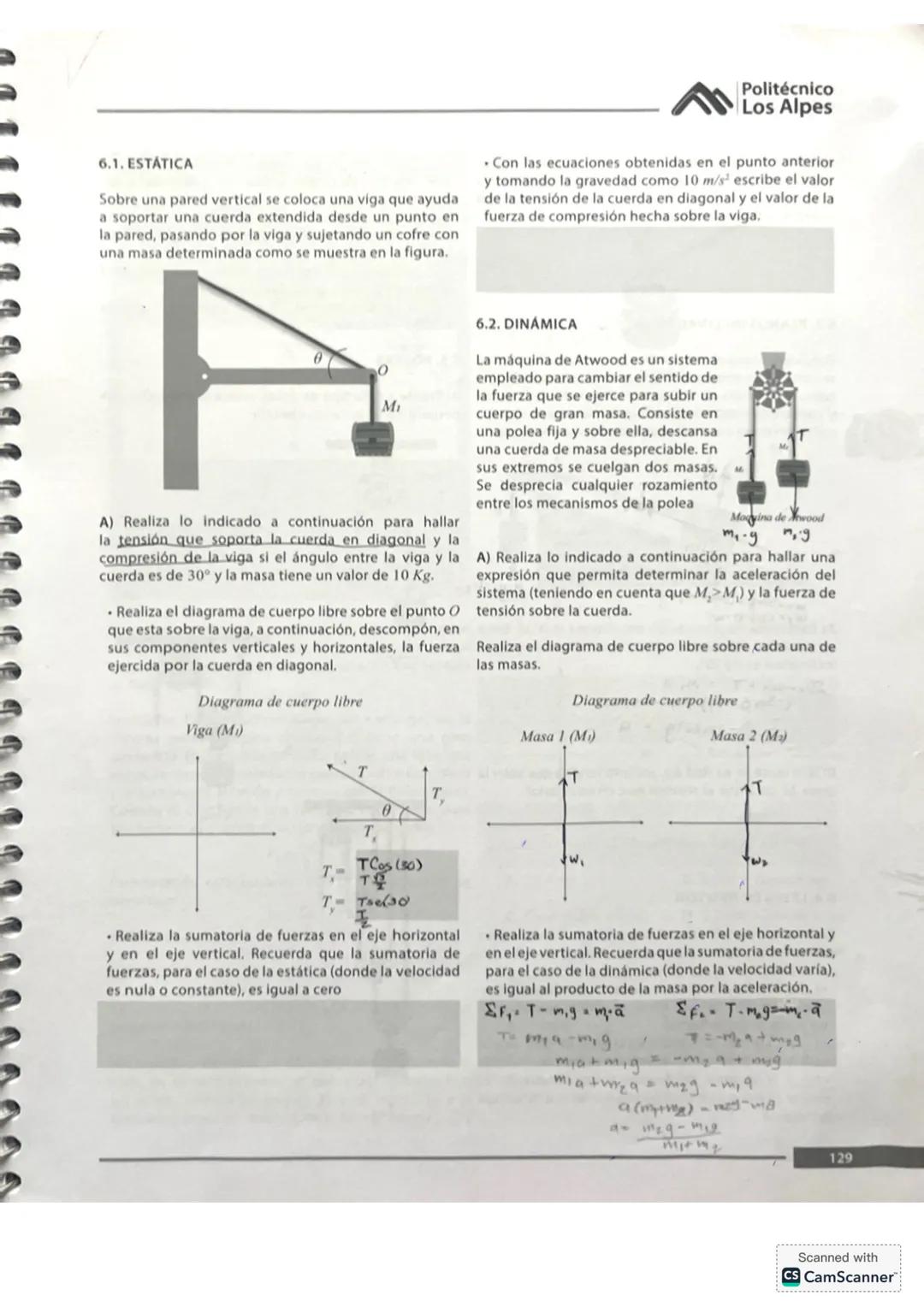 3. FÍSICA
La Física es una ciencia que ha evolucionado a través
del tiempo y que se ha consolidado como área pura,
separada de otras como l