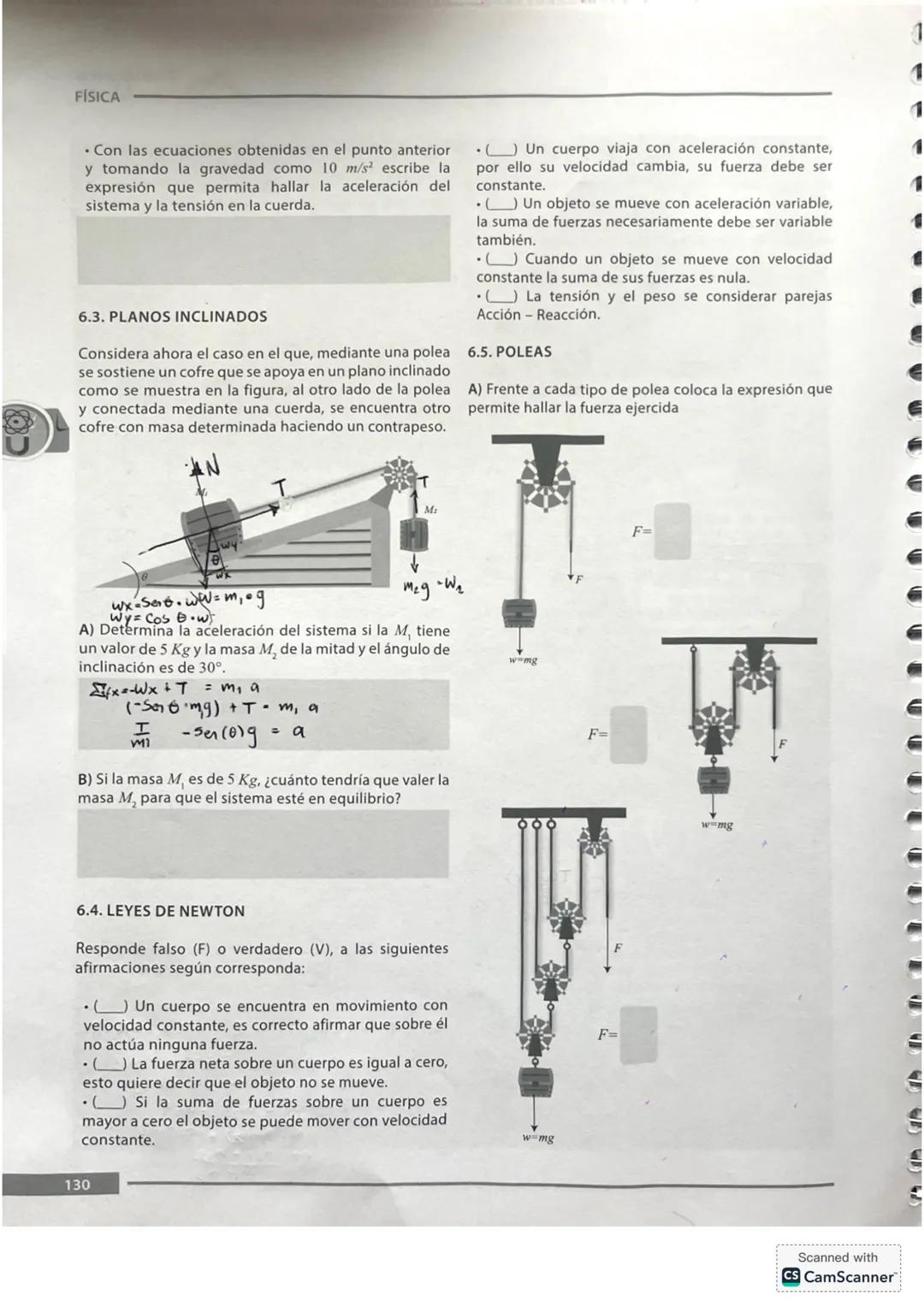 3. FÍSICA
La Física es una ciencia que ha evolucionado a través
del tiempo y que se ha consolidado como área pura,
separada de otras como l