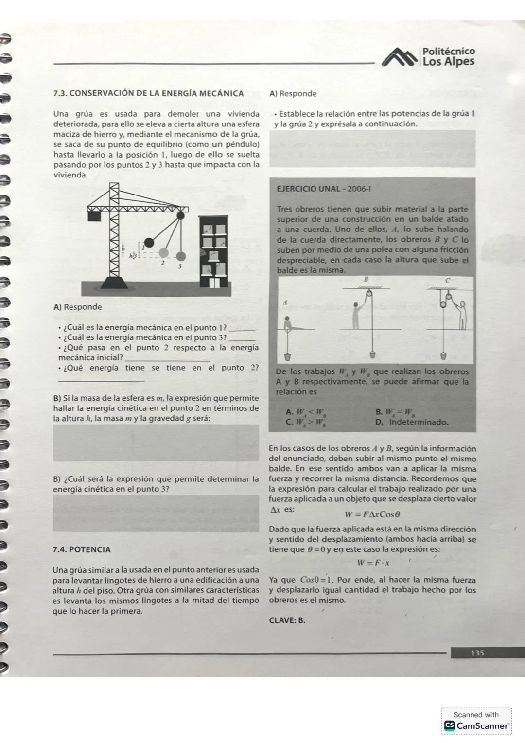 3. FÍSICA
La Física es una ciencia que ha evolucionado a través
del tiempo y que se ha consolidado como área pura,
separada de otras como l