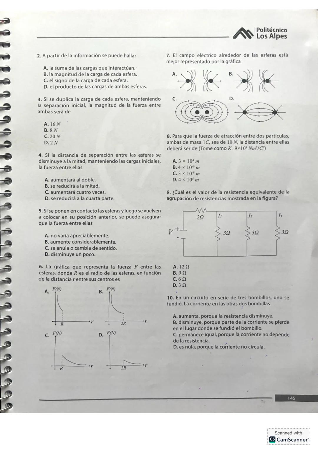 3. FÍSICA
La Física es una ciencia que ha evolucionado a través
del tiempo y que se ha consolidado como área pura,
separada de otras como l