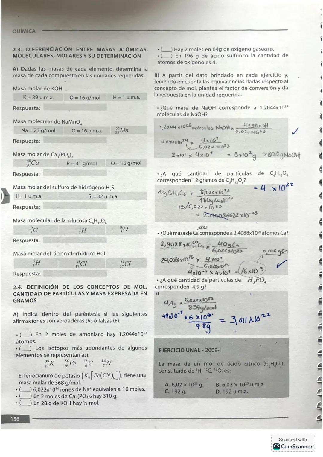 ## 4. QUÍMICA
La química es la ciencia que estudia las propiedades,
estructura y cambios que experimenta un material
al participar en reacc