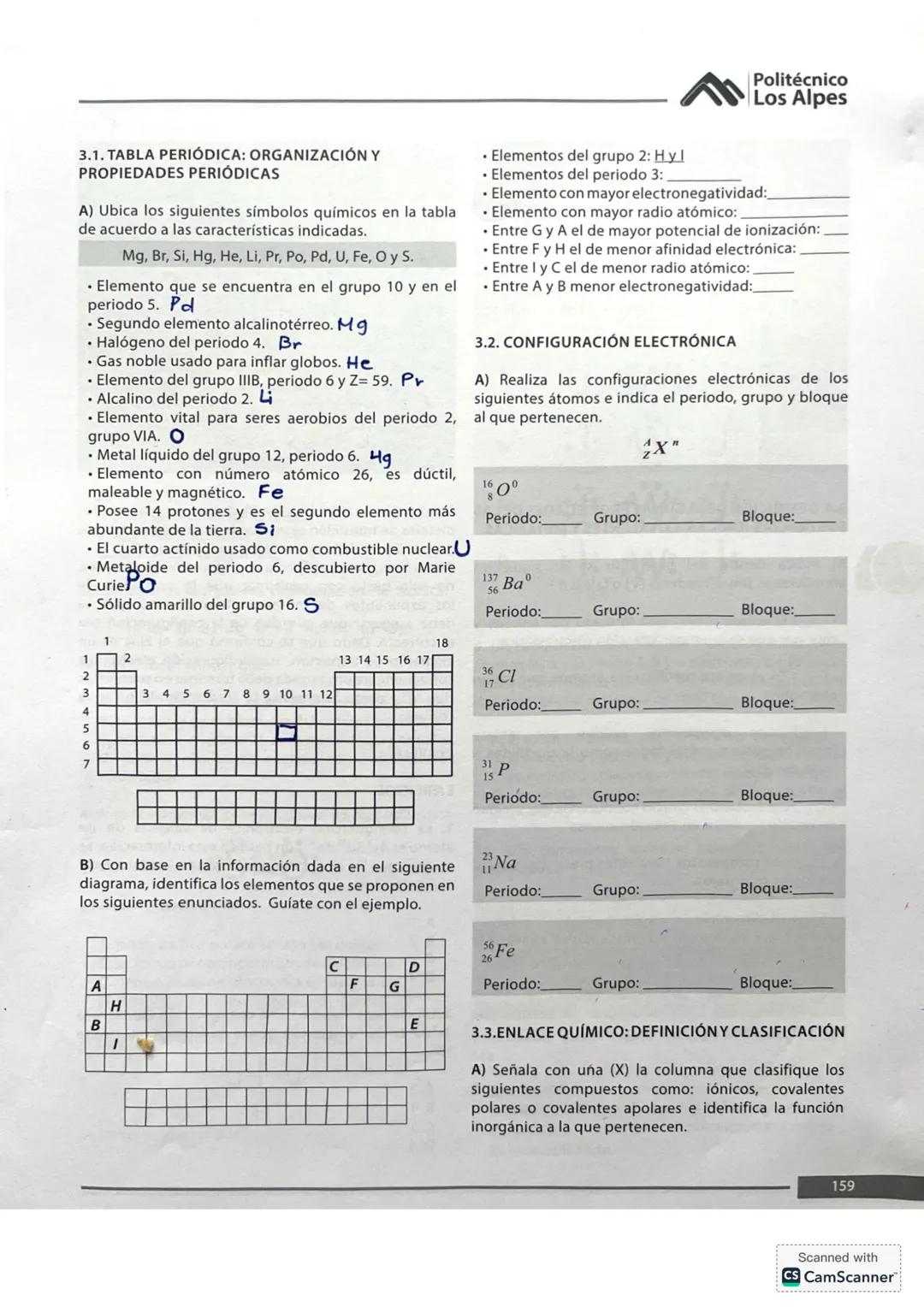 ## 4. QUÍMICA
La química es la ciencia que estudia las propiedades,
estructura y cambios que experimenta un material
al participar en reacc