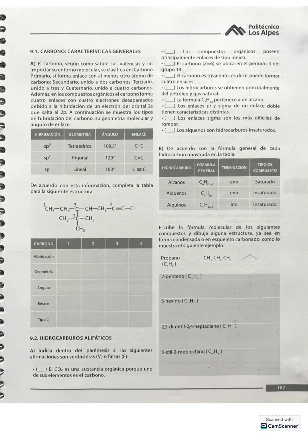 ## 4. QUÍMICA
La química es la ciencia que estudia las propiedades,
estructura y cambios que experimenta un material
al participar en reacc