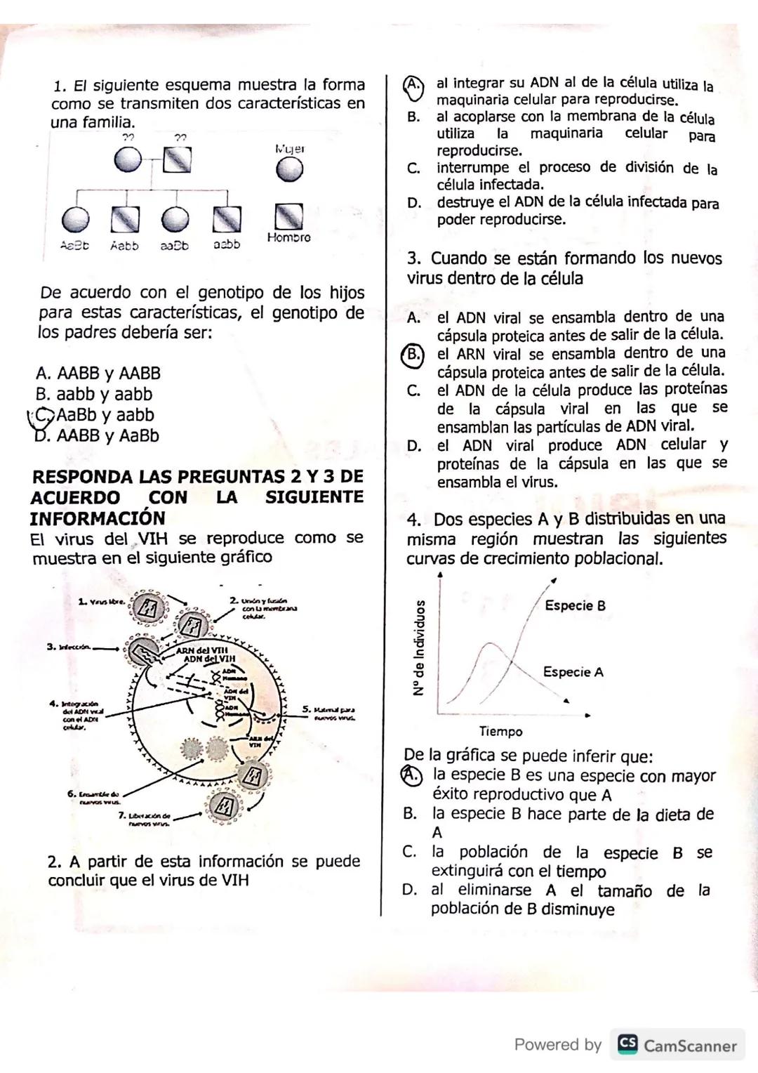 Apuntes icfes ciencias naturales
