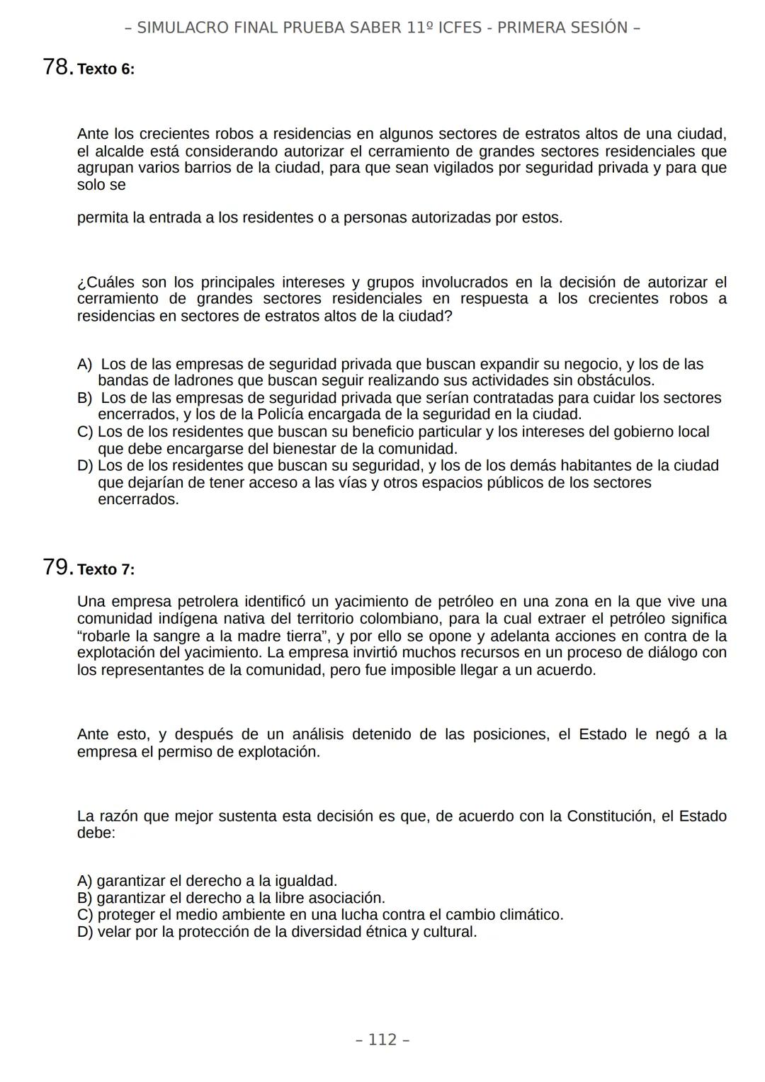 # SIMULACRO FILADD
filadd - SIMULACRO FINAL PRUEBA SABER 11º ICFES - PRIMERA SESIÓN -
¡Bienvenido/a al simulacro final de tu curso!
Llegó