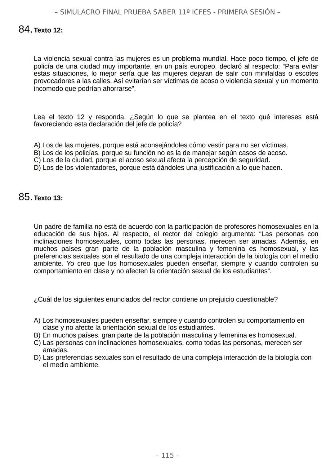 # SIMULACRO FILADD
filadd - SIMULACRO FINAL PRUEBA SABER 11º ICFES - PRIMERA SESIÓN -
¡Bienvenido/a al simulacro final de tu curso!
Llegó
