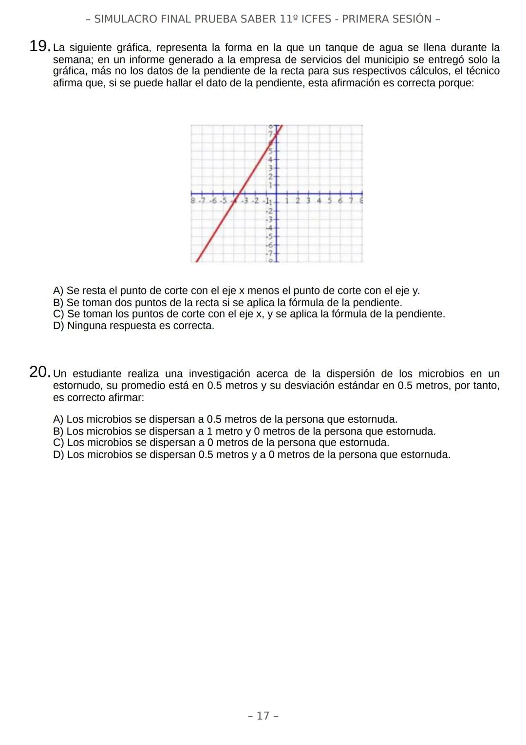 # SIMULACRO FILADD
filadd - SIMULACRO FINAL PRUEBA SABER 11º ICFES - PRIMERA SESIÓN -
¡Bienvenido/a al simulacro final de tu curso!
Llegó