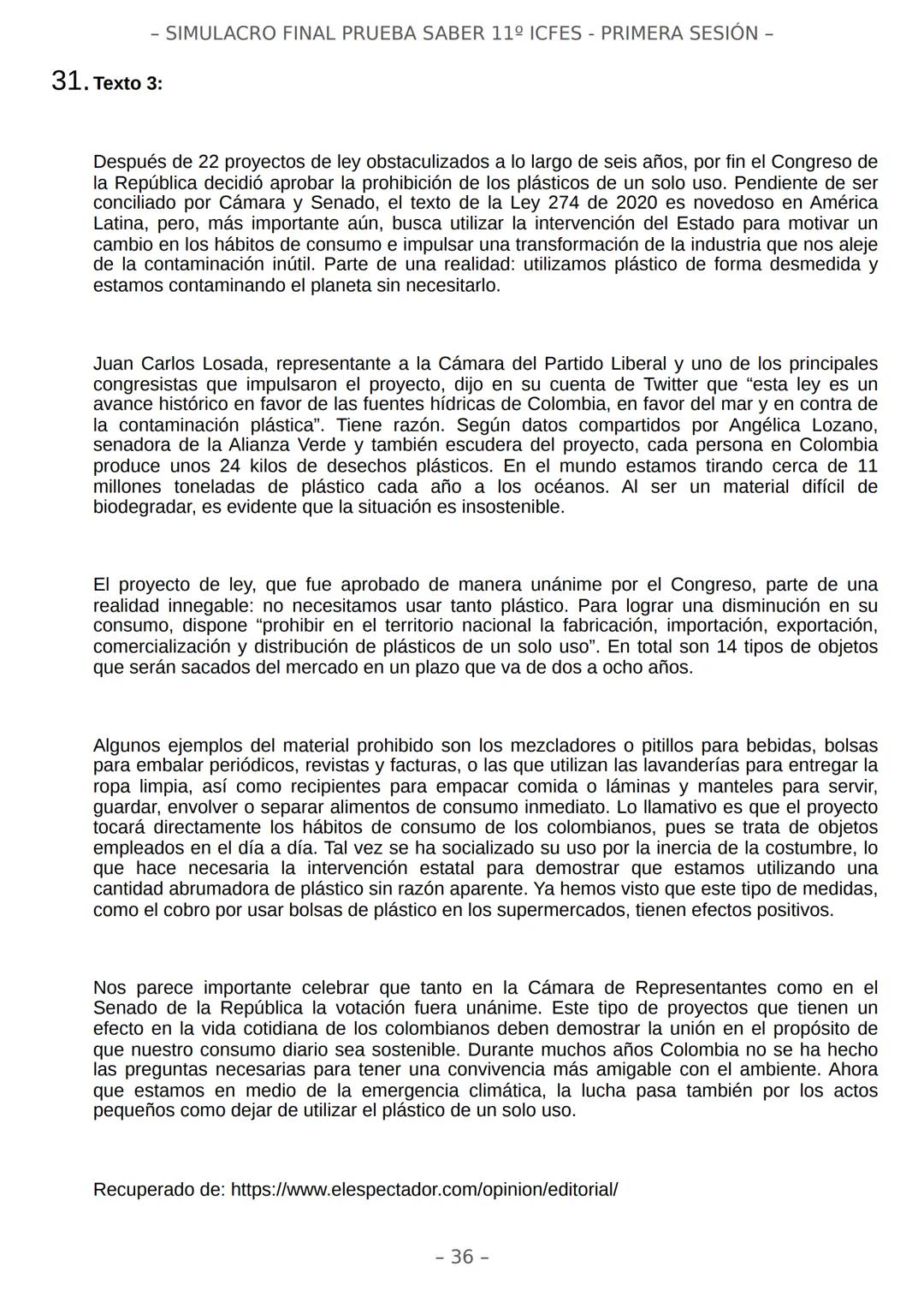# SIMULACRO FILADD
filadd - SIMULACRO FINAL PRUEBA SABER 11º ICFES - PRIMERA SESIÓN -
¡Bienvenido/a al simulacro final de tu curso!
Llegó