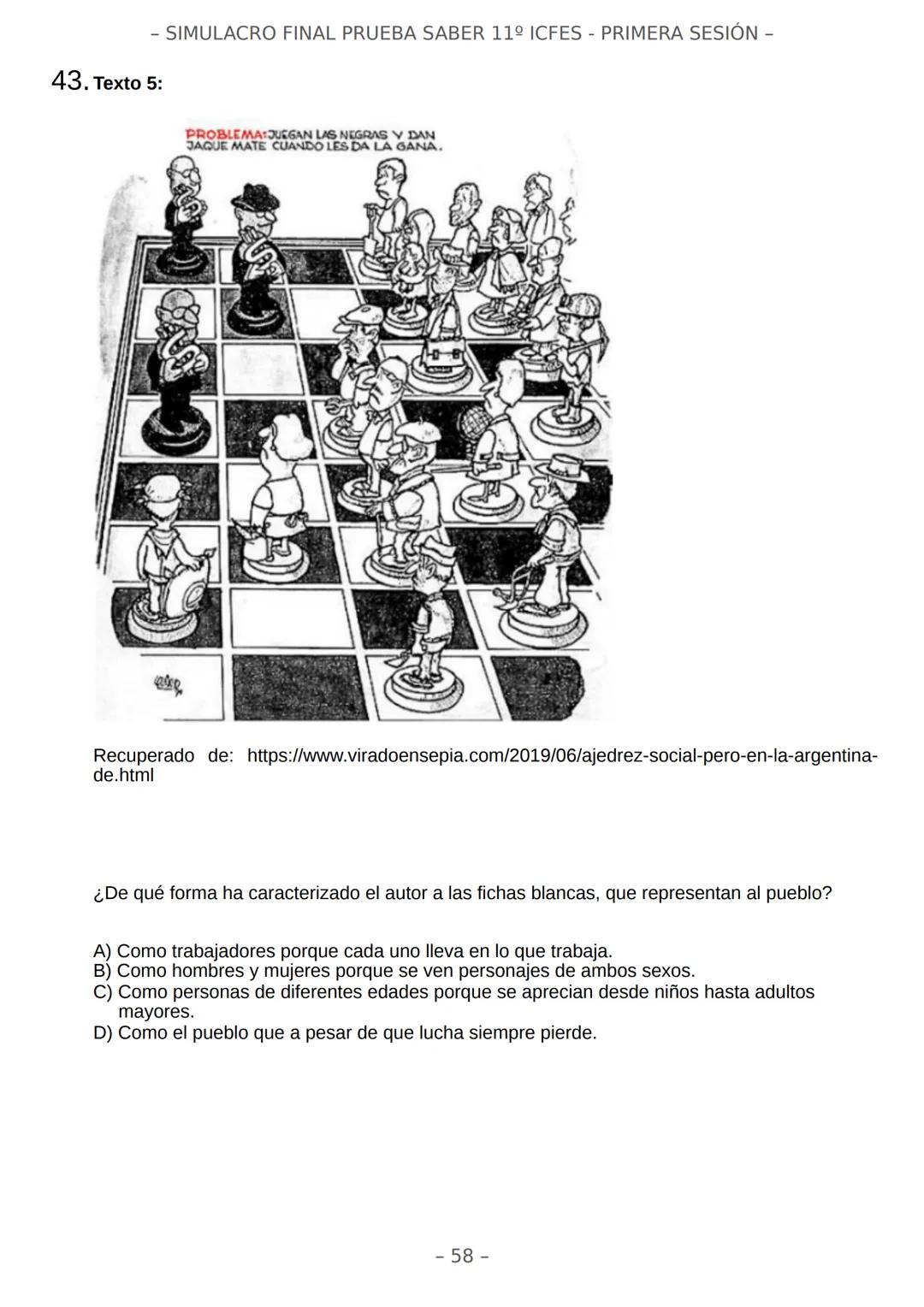 # SIMULACRO FILADD
filadd - SIMULACRO FINAL PRUEBA SABER 11º ICFES - PRIMERA SESIÓN -
¡Bienvenido/a al simulacro final de tu curso!
Llegó