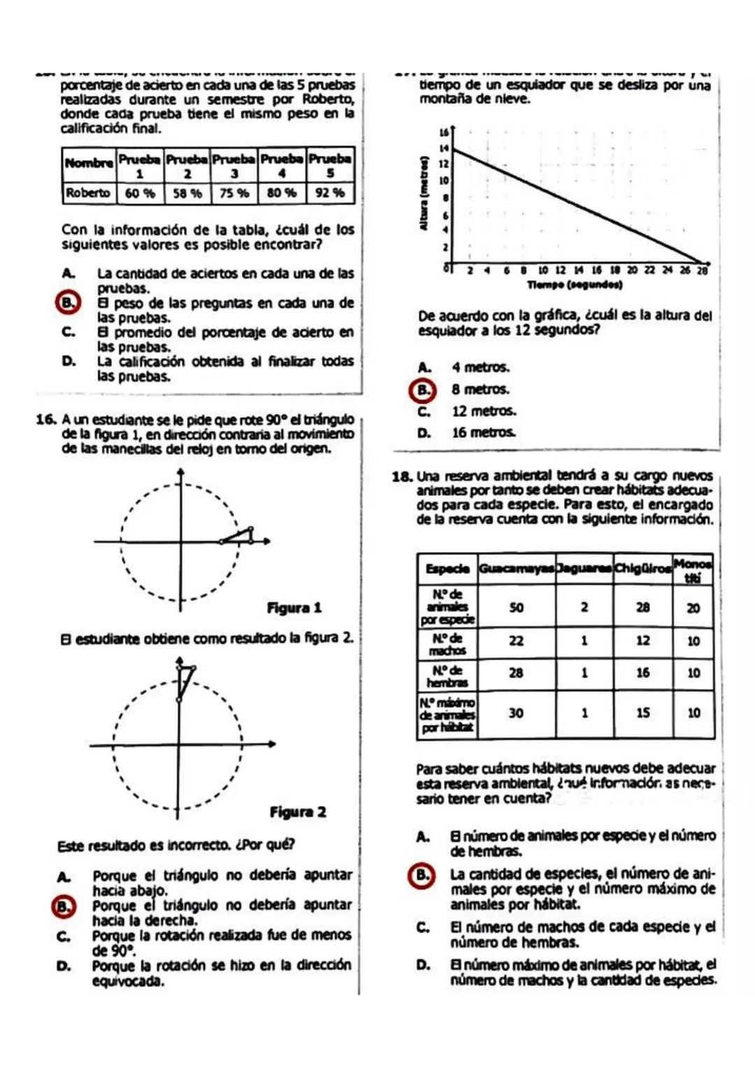 habrá dinero suficiente para ejecutar la obra.
¿Qué aspecto descrito anteriormente obstaculiza el desarrollo del acueducto?
A. El aspecto so