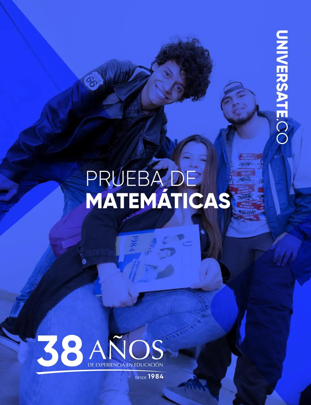 C.
UNIVÉRSATE
NUESTRO MEJOR RESULTADO ERES TÚ!
PREGUNTAS TIPO
ICFES CON RESPUESTAS
Pre-ICFESaber 11°
Con Profesores Universidad Nacional
UNI