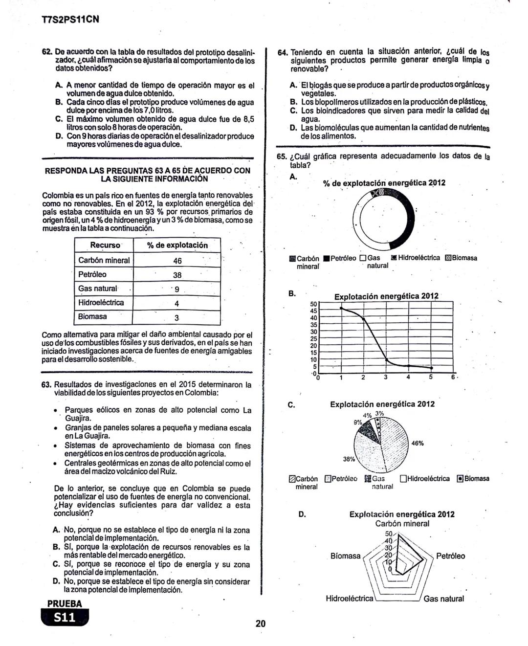 2
La
Evaluación
S11
Evaluación por Desempeño en Competencias
Segunda sesión
En el siguiente cuadro se muestran las pruebas que conforman el