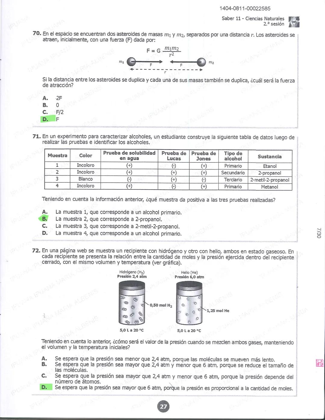 1404-0211-00022585
icfes 02
SOCIALES Y CIUDADANAS
1. Un grupo de mineros artesanales ha aumentado sus ingresos al encontrar un punto del río