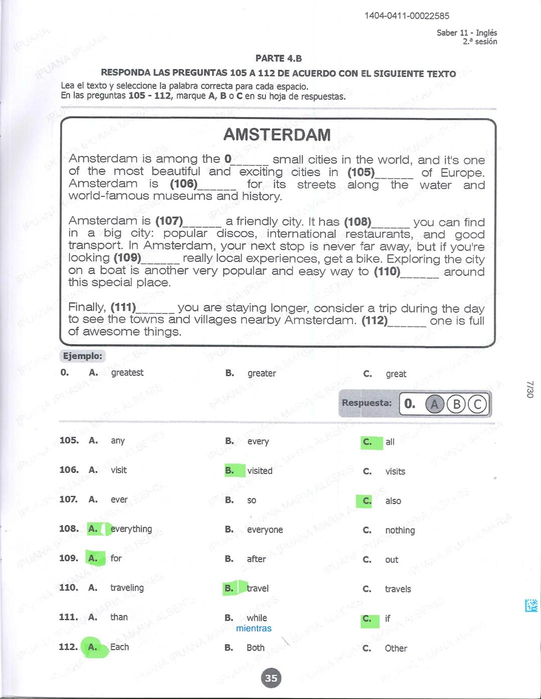 1404-0211-00022585
icfes 02
SOCIALES Y CIUDADANAS
1. Un grupo de mineros artesanales ha aumentado sus ingresos al encontrar un punto del río