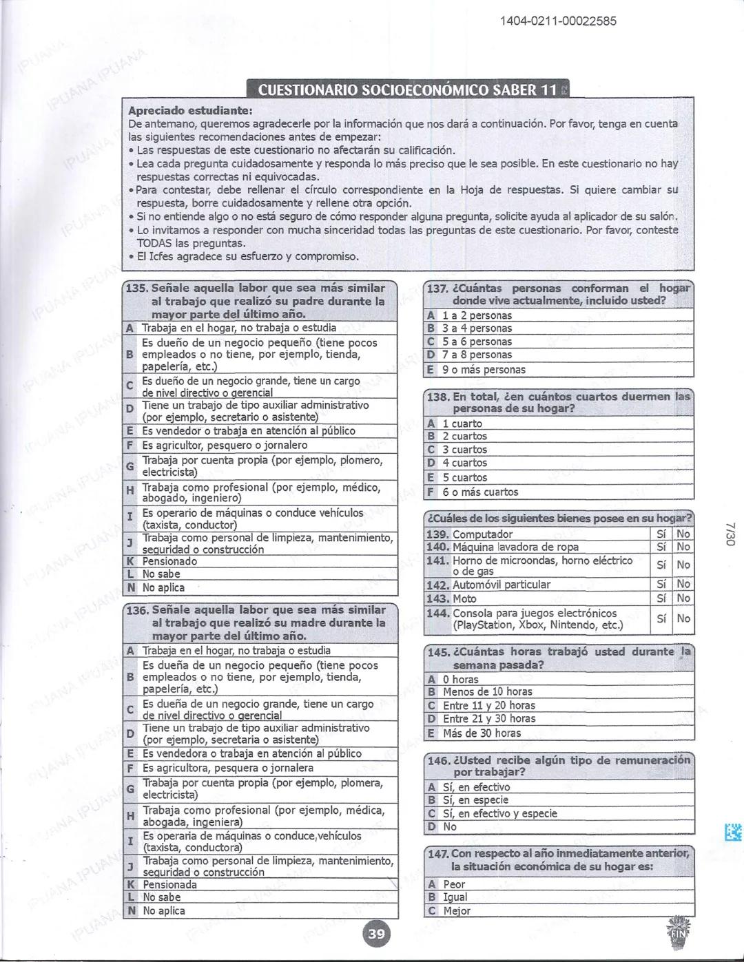 1404-0211-00022585
icfes 02
SOCIALES Y CIUDADANAS
1. Un grupo de mineros artesanales ha aumentado sus ingresos al encontrar un punto del río