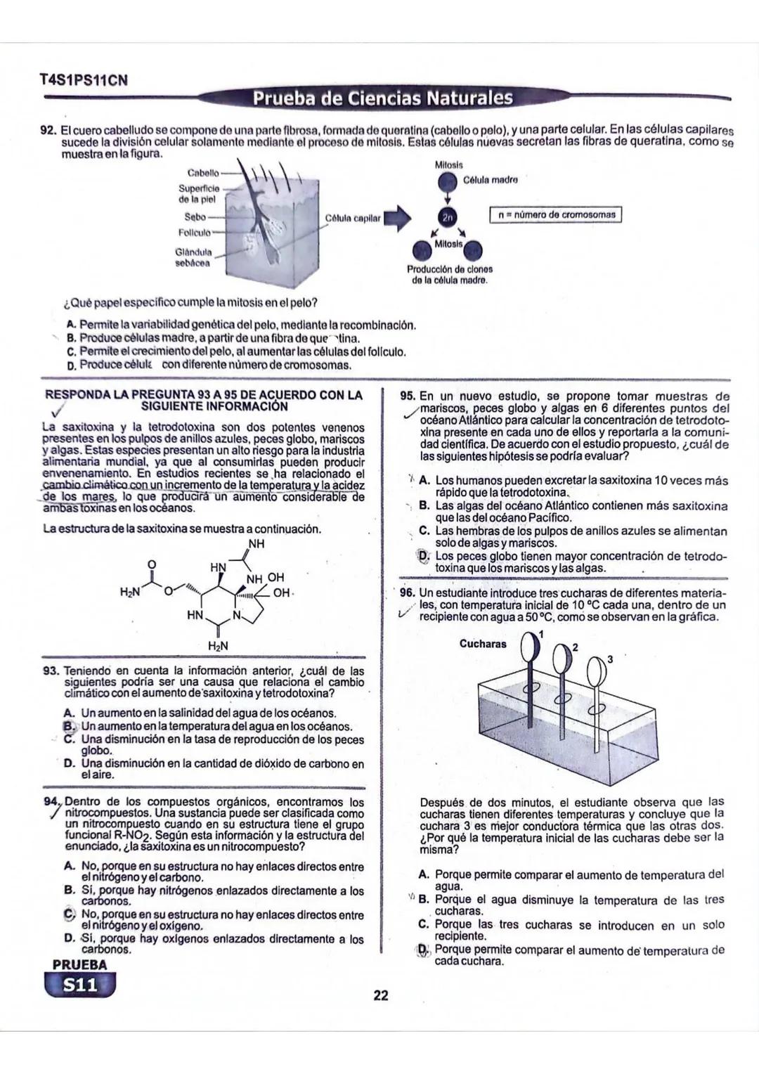La
Evaluación
S11
Evaluación por Desempeño en Competencias
Primera sesión
En el siguiente cuadro se muestran las pruebas que conforman el ex